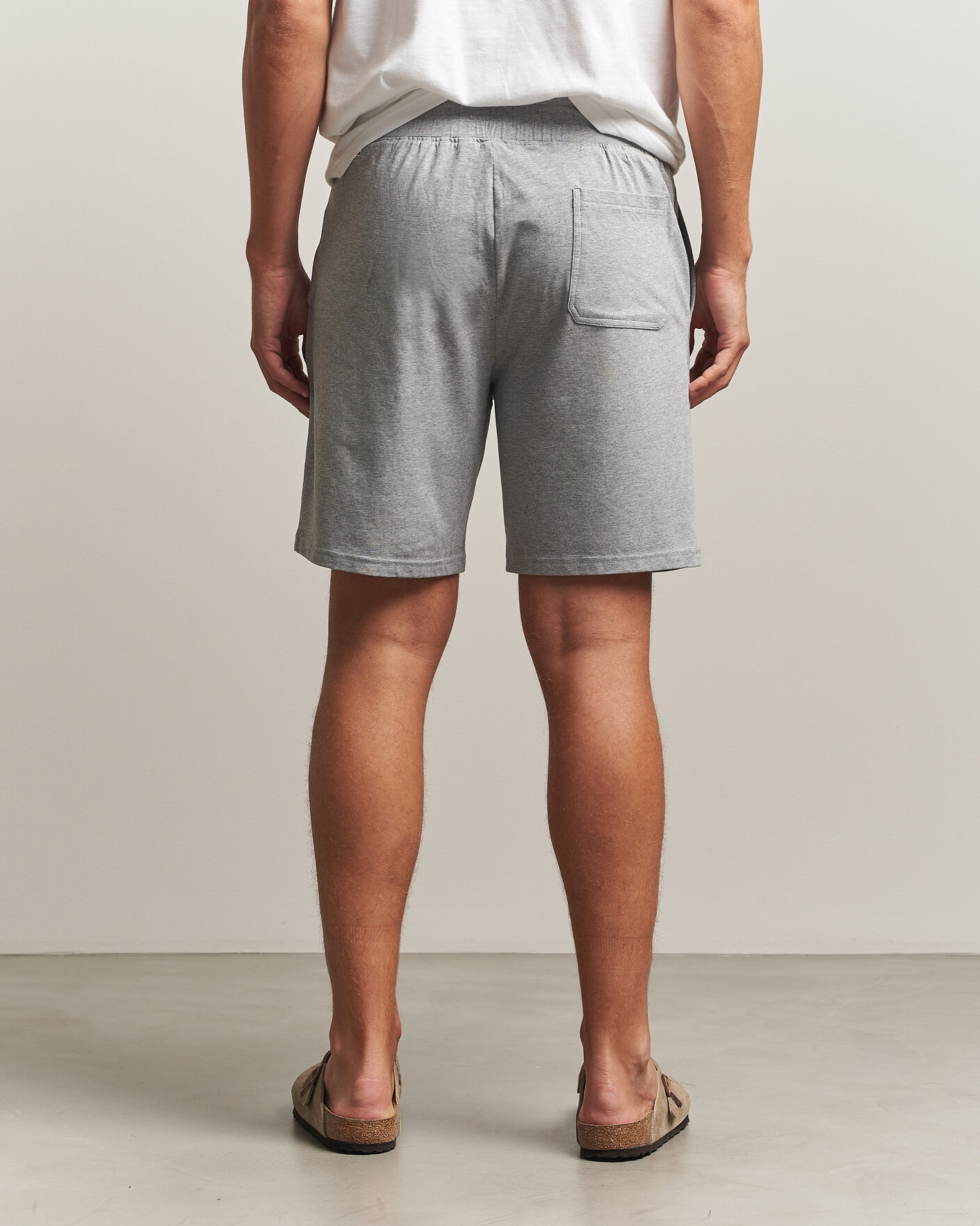 Homme | Shorts | Bread & Boxers | Pyjama Shorts Grey Melange