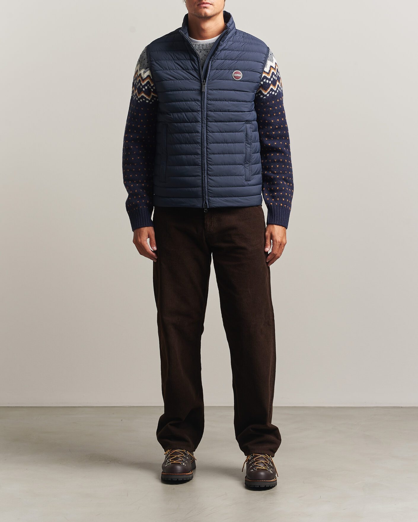 Heren | Gilets | Colmar | Lightweight Down Vest Navy