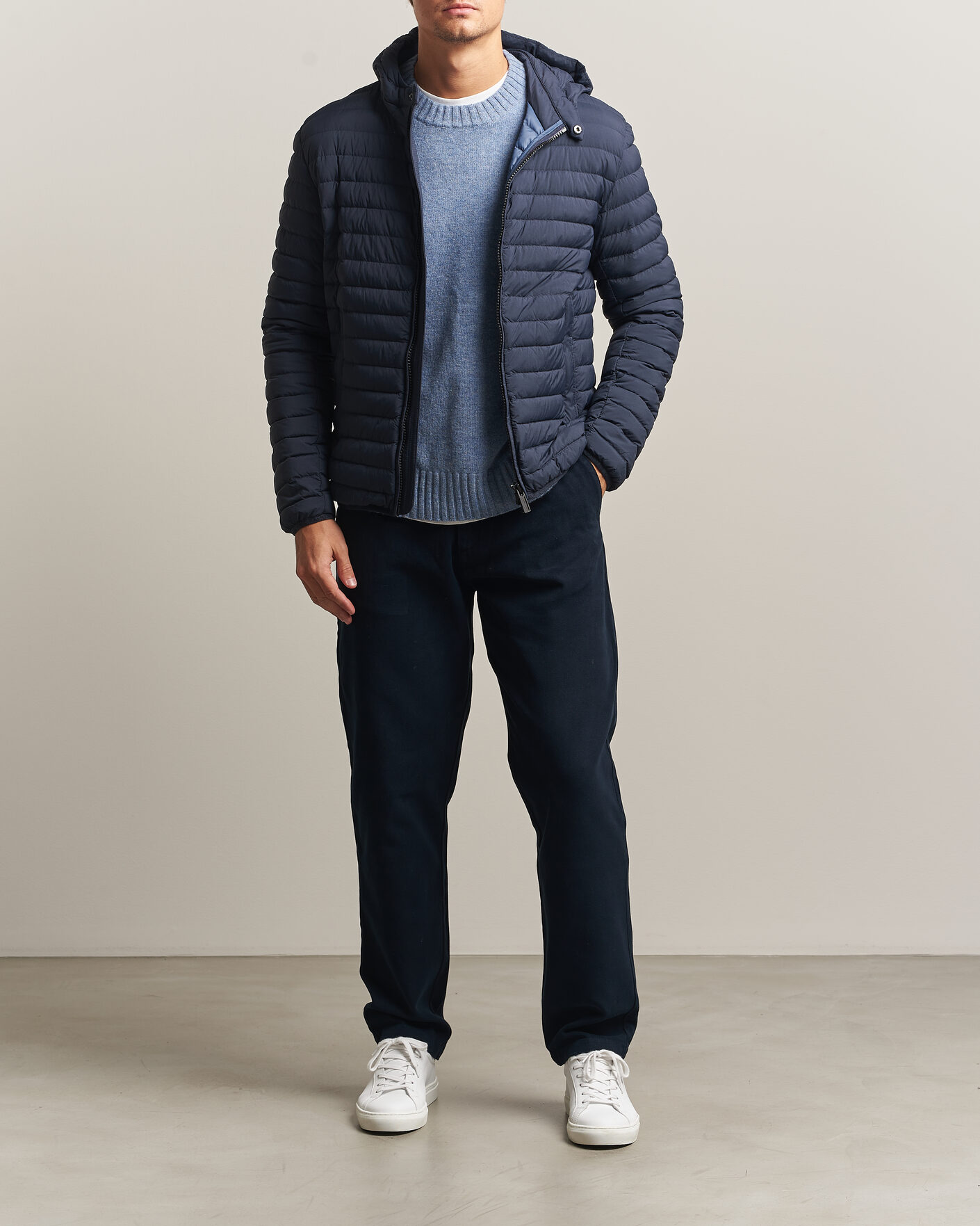 Heren | Jassen | Colmar | Lightweight Down Jacket Navy