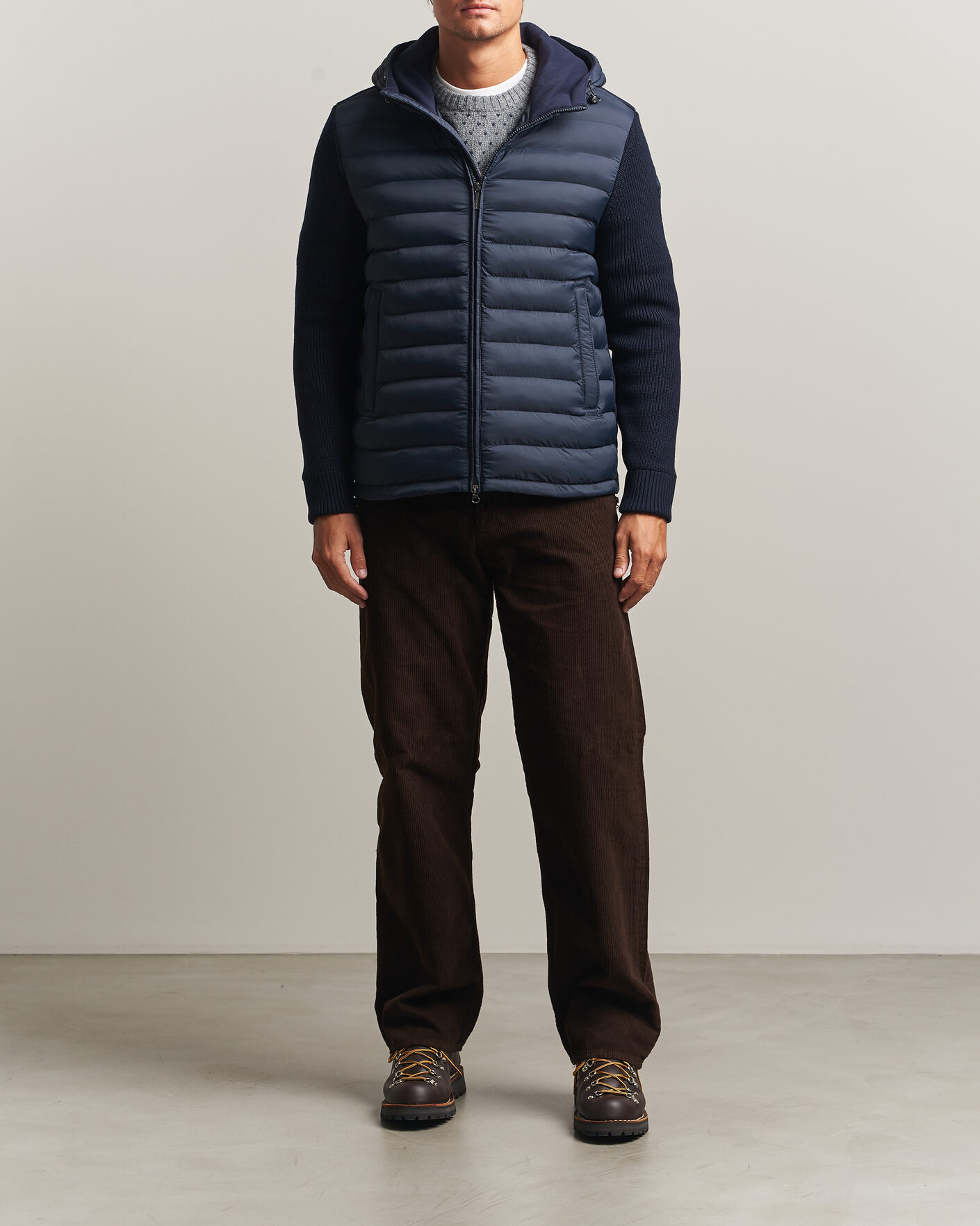 Homme | Manteaux Et Vestes | Colmar | Hybrid Hood Jacket Navy