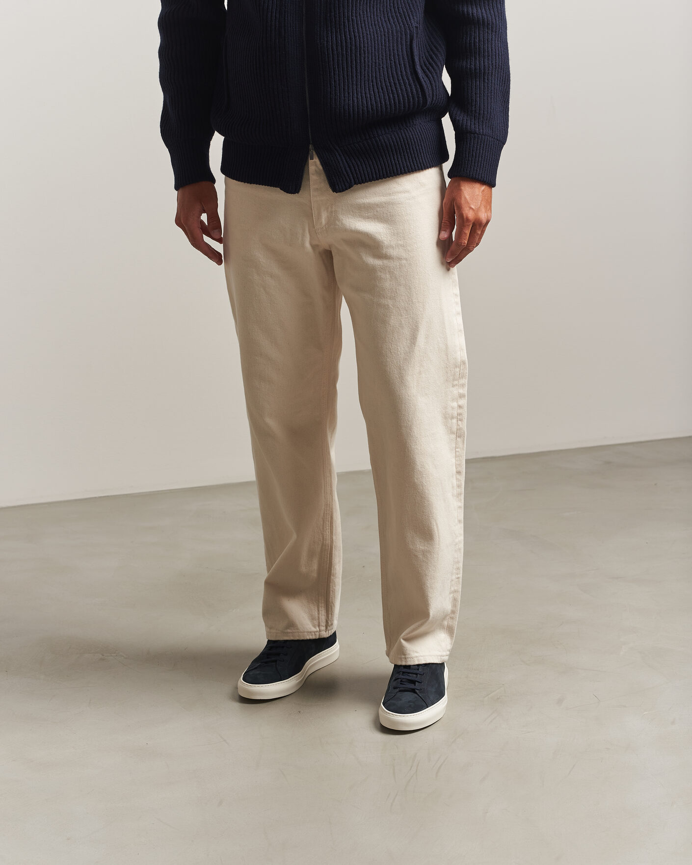 Heren | Sneakers | Common Projects | Original Achilles Nubuck Sneaker Navy