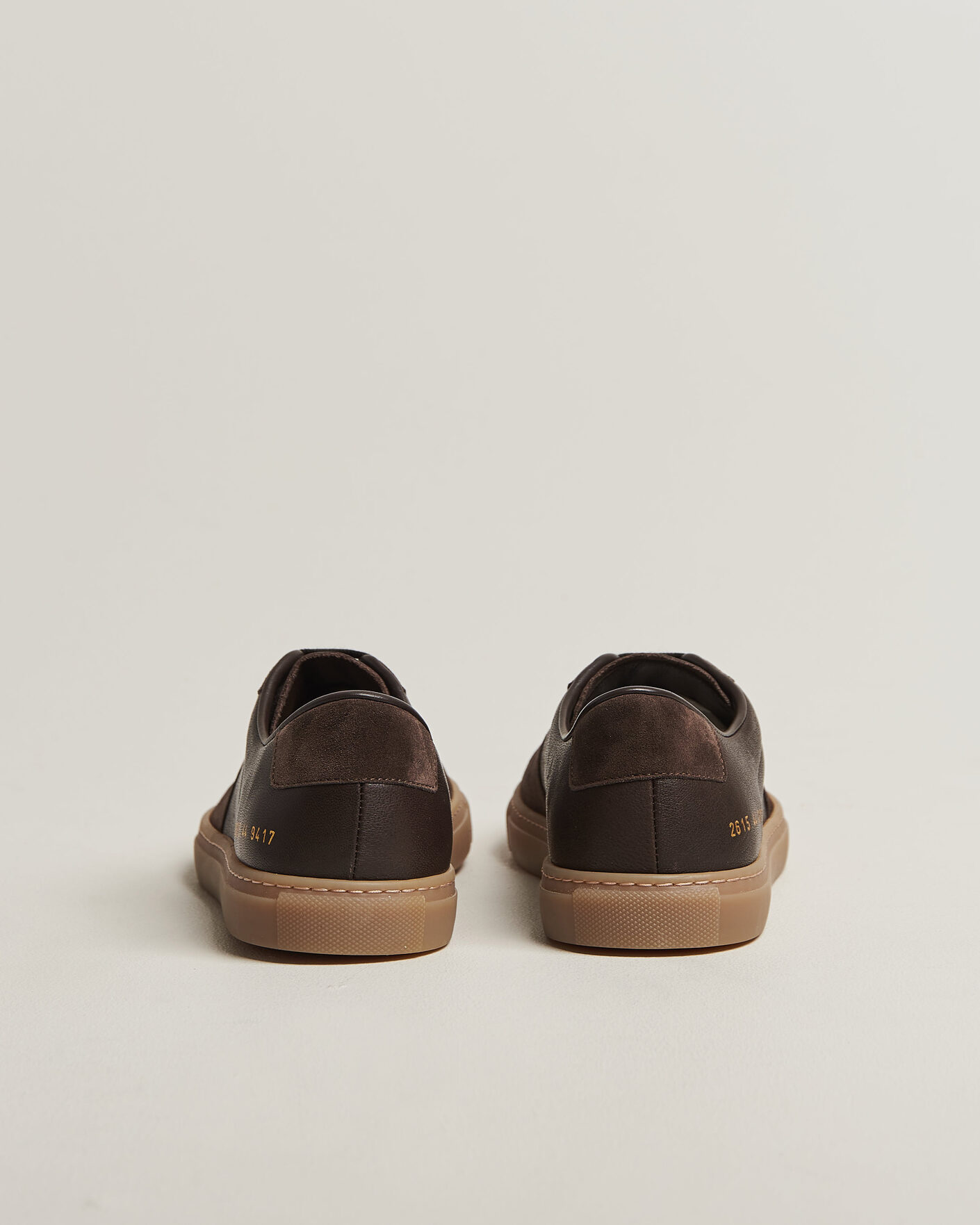 Homme | Baskets | Common Projects | Bball Duo Leather Sneaker Dark Brown