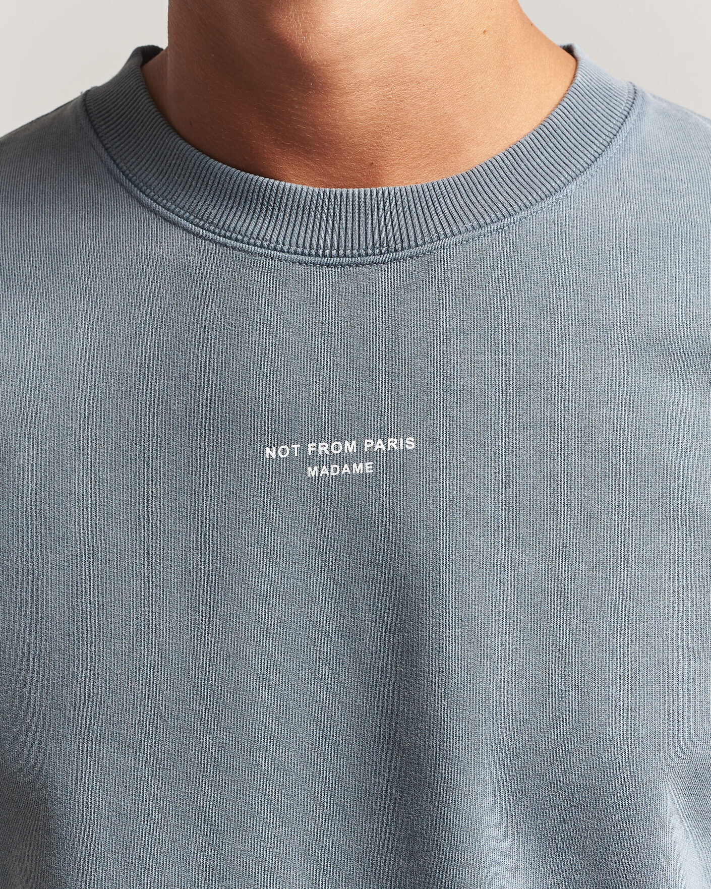 Homme | Pulls Et Tricots | Drôle de Monsieur | Classic Slogan Sweatshirt Dark Grey