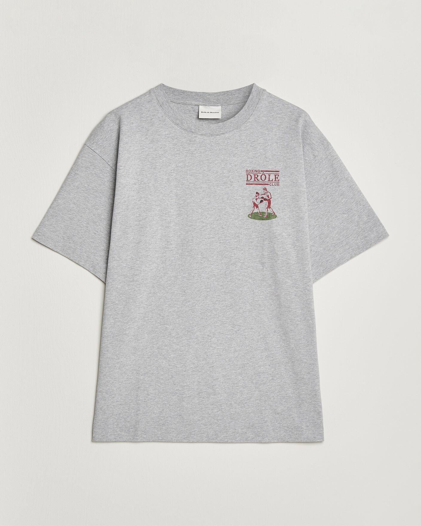 Homme | T-shirts | Drôle de Monsieur | Boxers T-Shirt Grey Melange