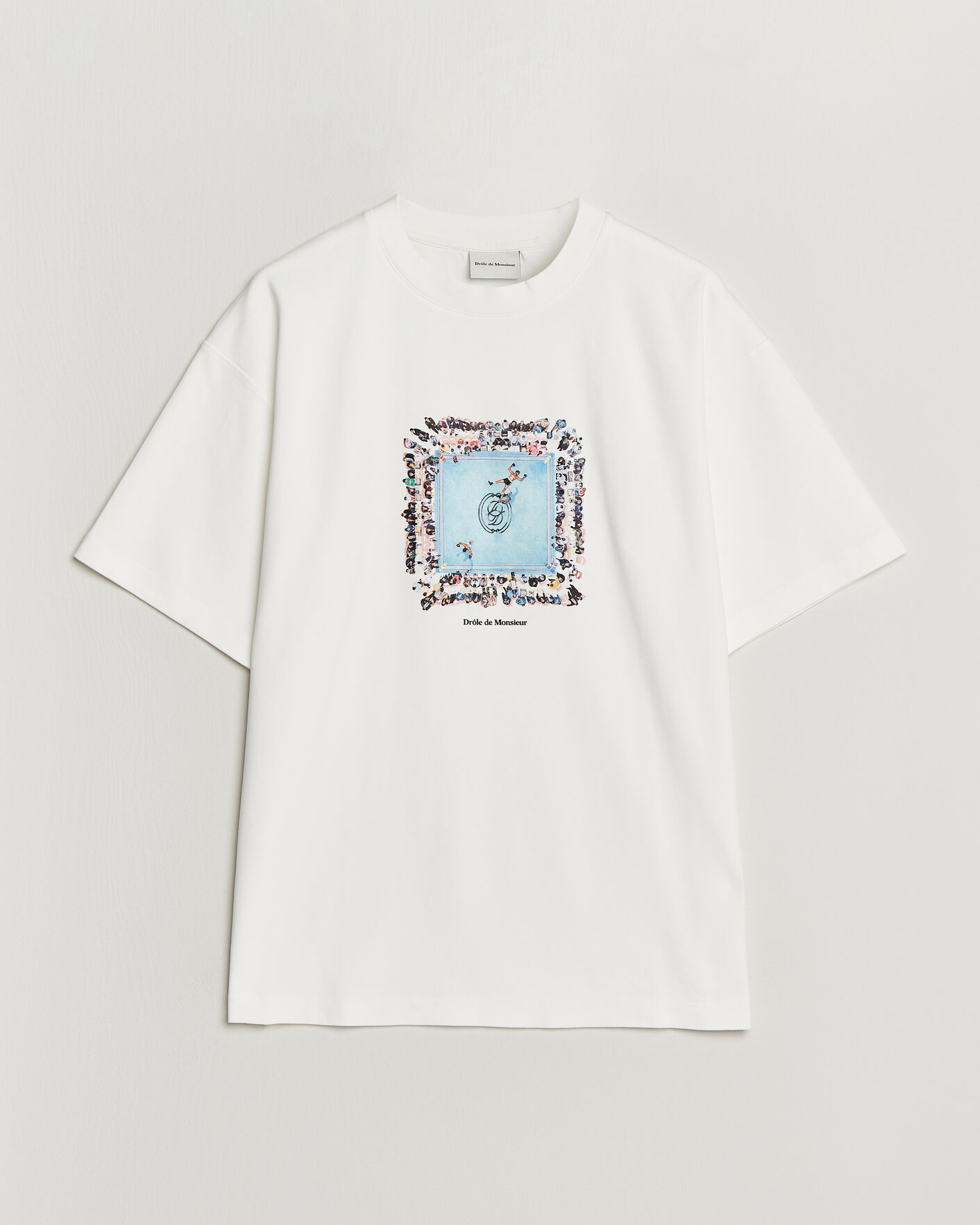 Homme | T-shirts | Drôle de Monsieur | Boxers Ring T-Shirt Off White