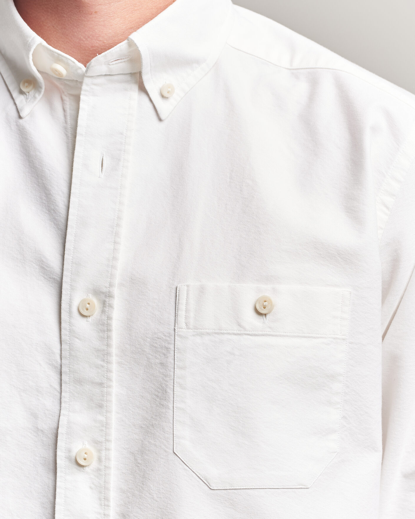 Homme | Chemises | Eton | Regular Fit Ivy Oxford Shirt White