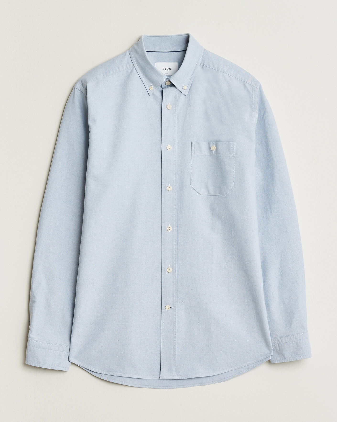 Homme | Chemises | Eton | Regular Fit Ivy Oxford Shirt Light Blue