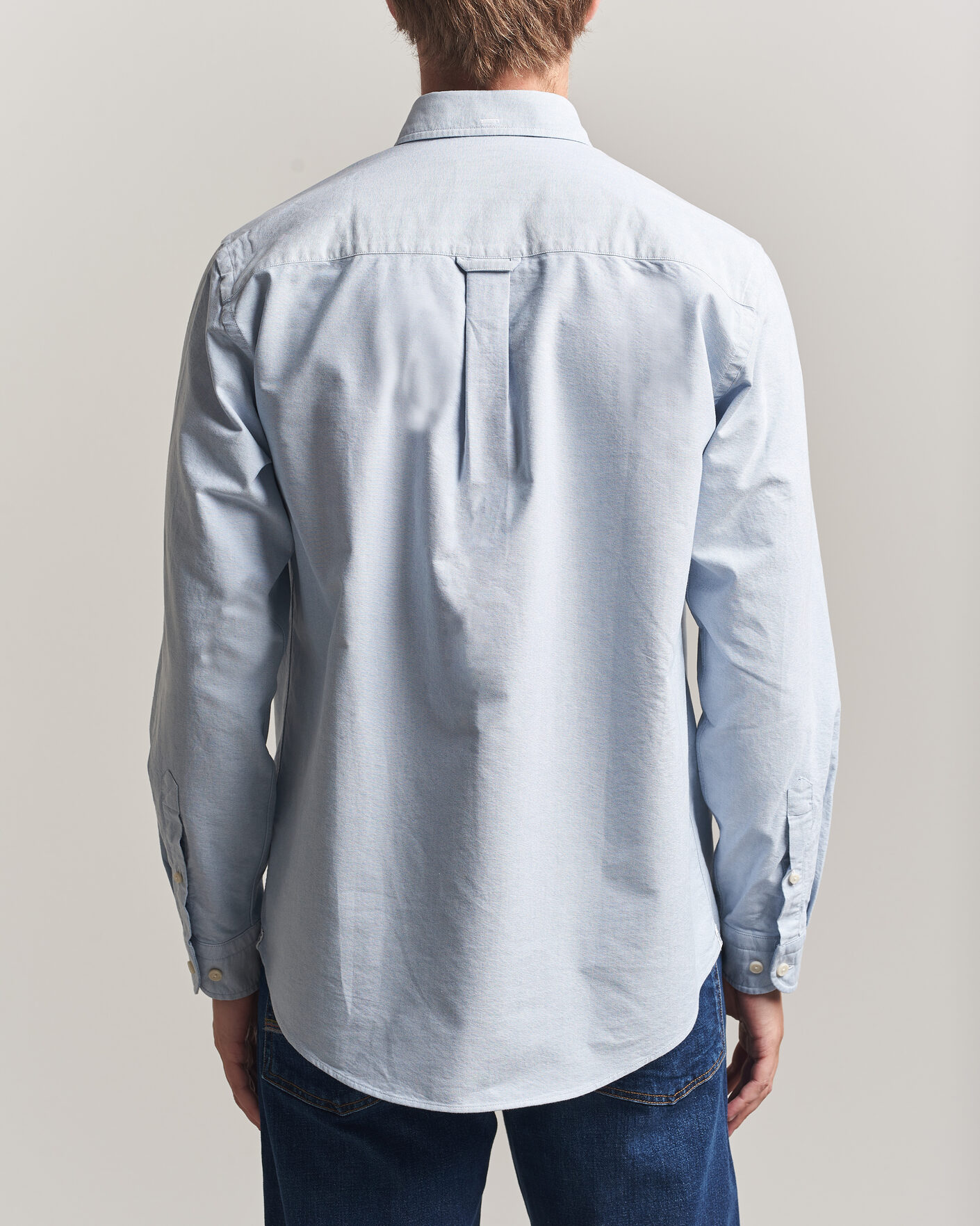 Homme | Chemises | Eton | Regular Fit Ivy Oxford Shirt Light Blue