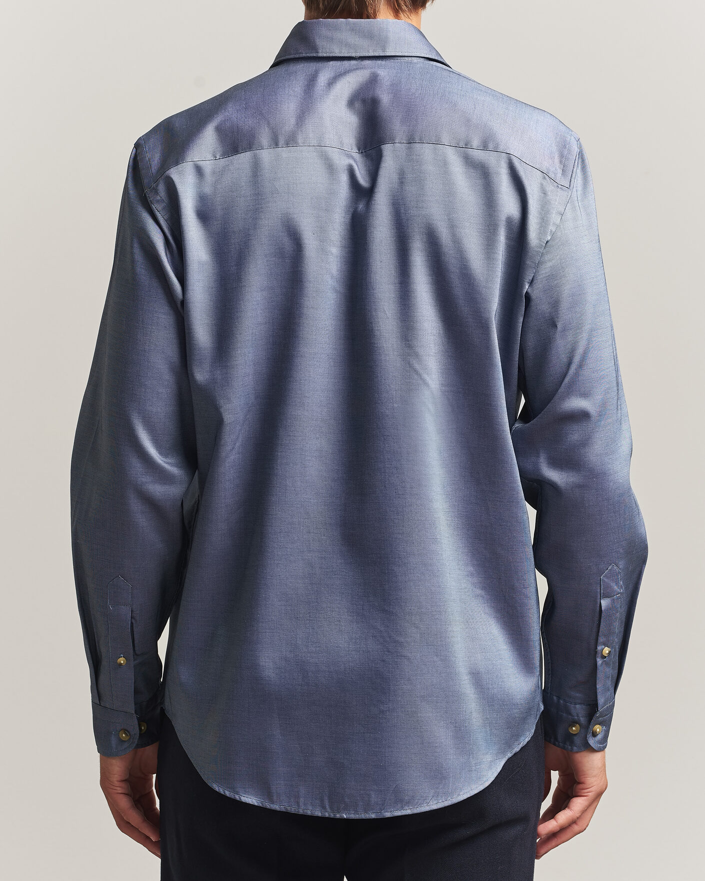 Heren | Overhemden | Eton | Signature Oxford Shirt Blue