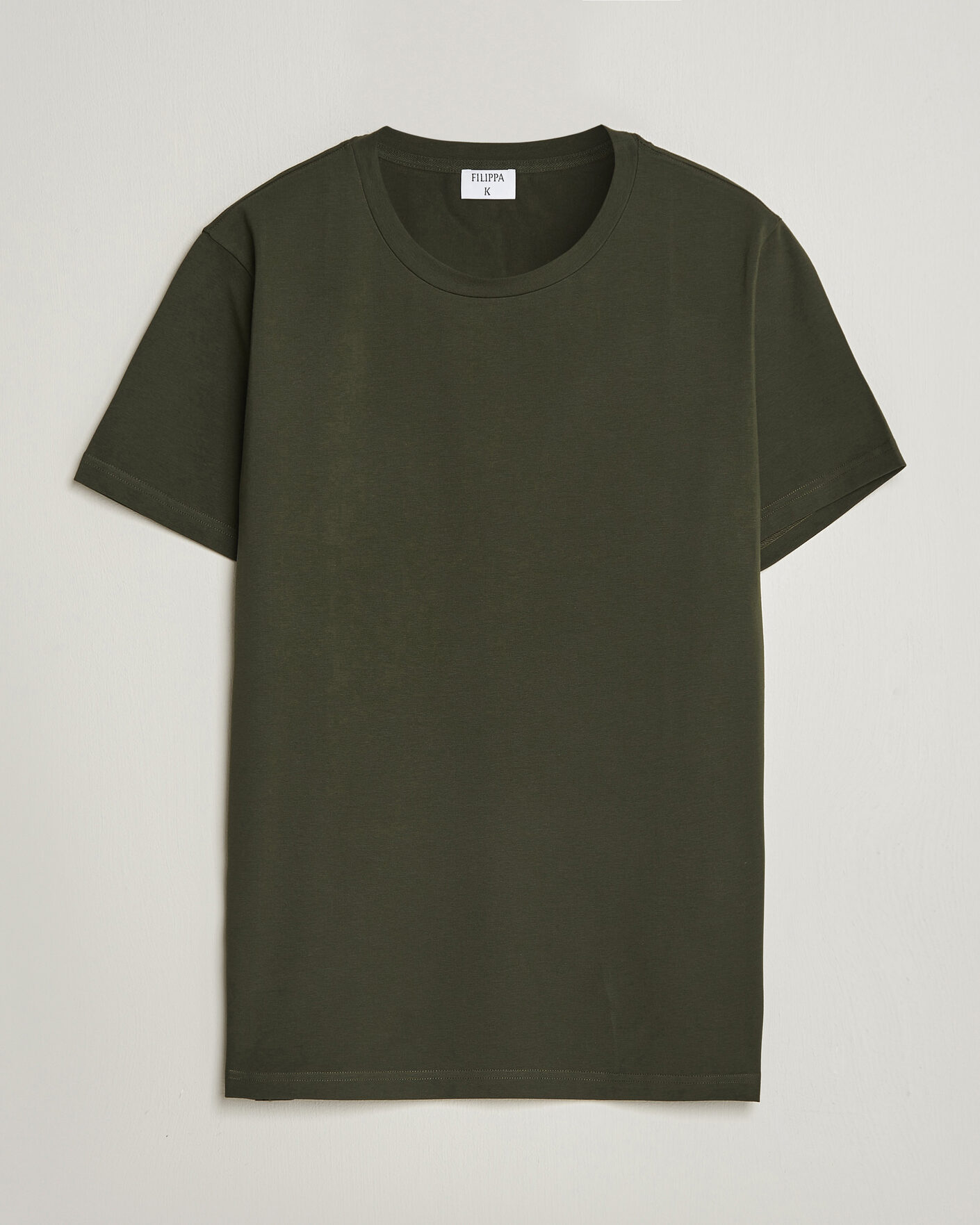Heren | T-shirts | Filippa K | Soft Lycra T-Shirt Night Green