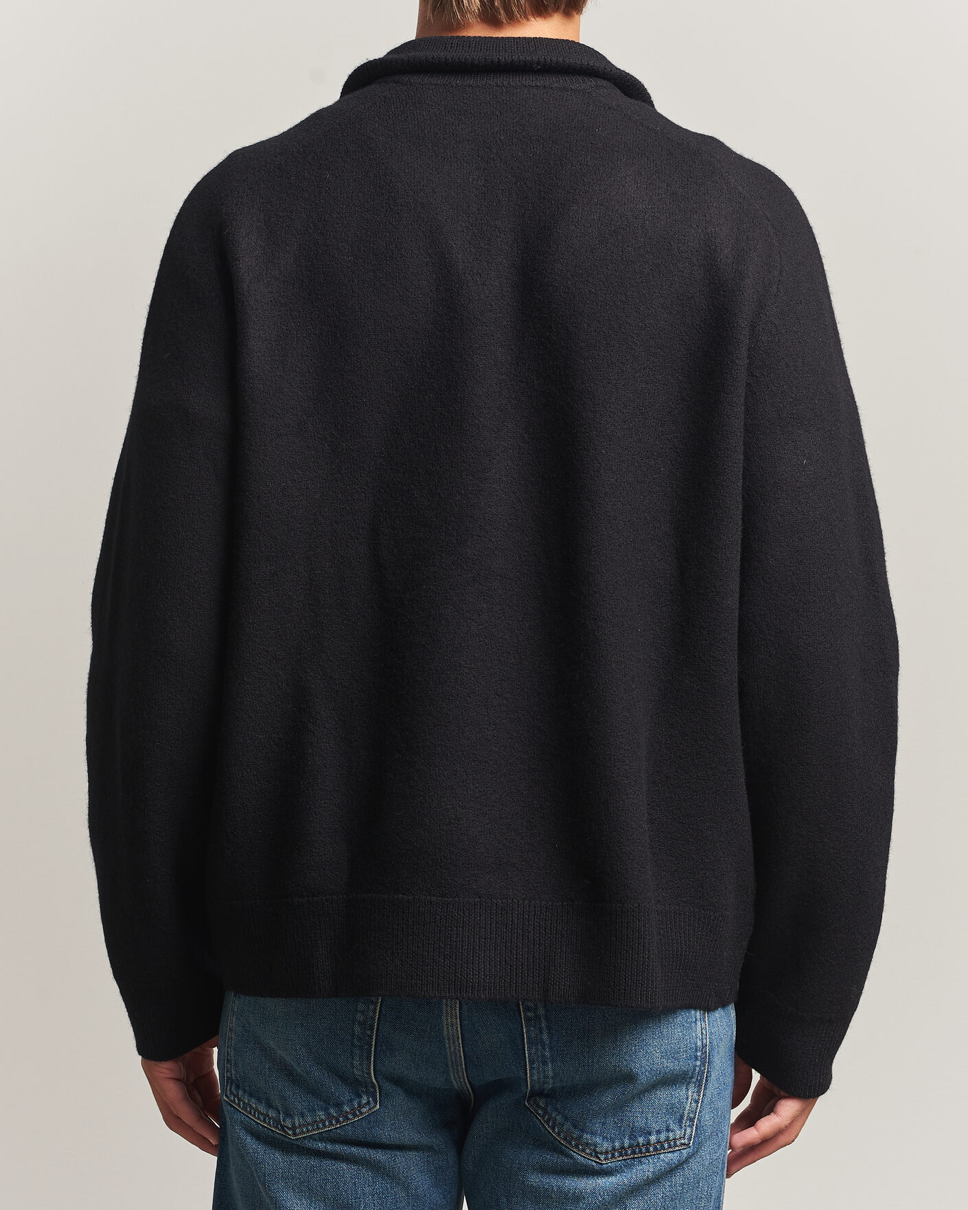 Homme | Pulls Et Tricots | Filippa K | Wool Knitted Cardigan Black