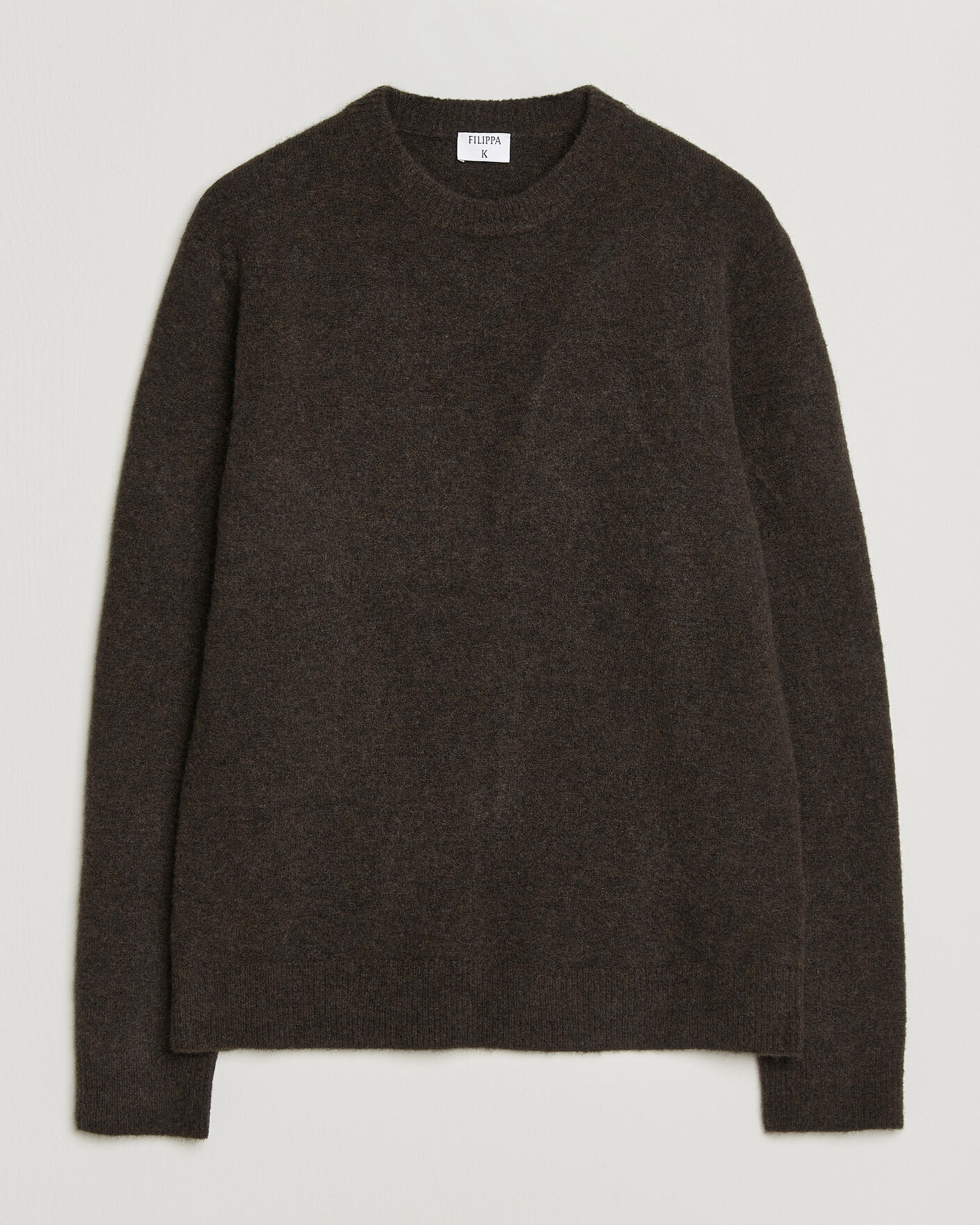 Homme | Pulls Et Tricots | Filippa K | Yak Knitted Sweater Golden Brown