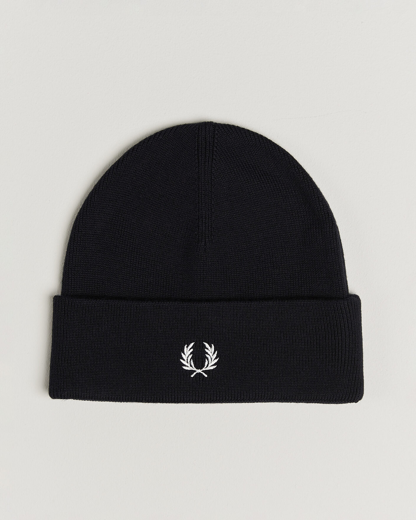 Heren | Mutsen | Fred Perry | Merino Wool Beanie Navy
