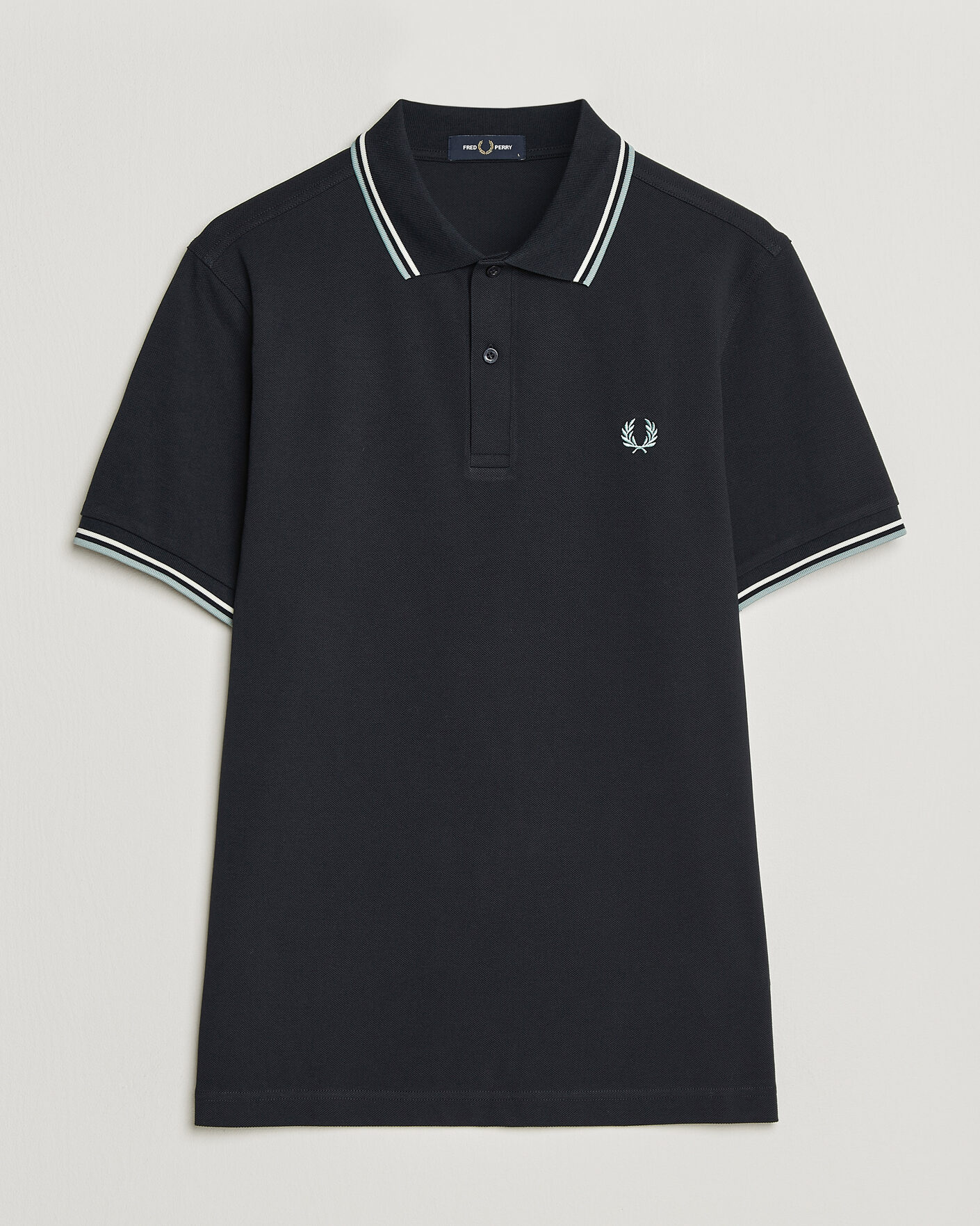 Homme | Polos | Fred Perry | Twin Tipped Polo Shirt Navy