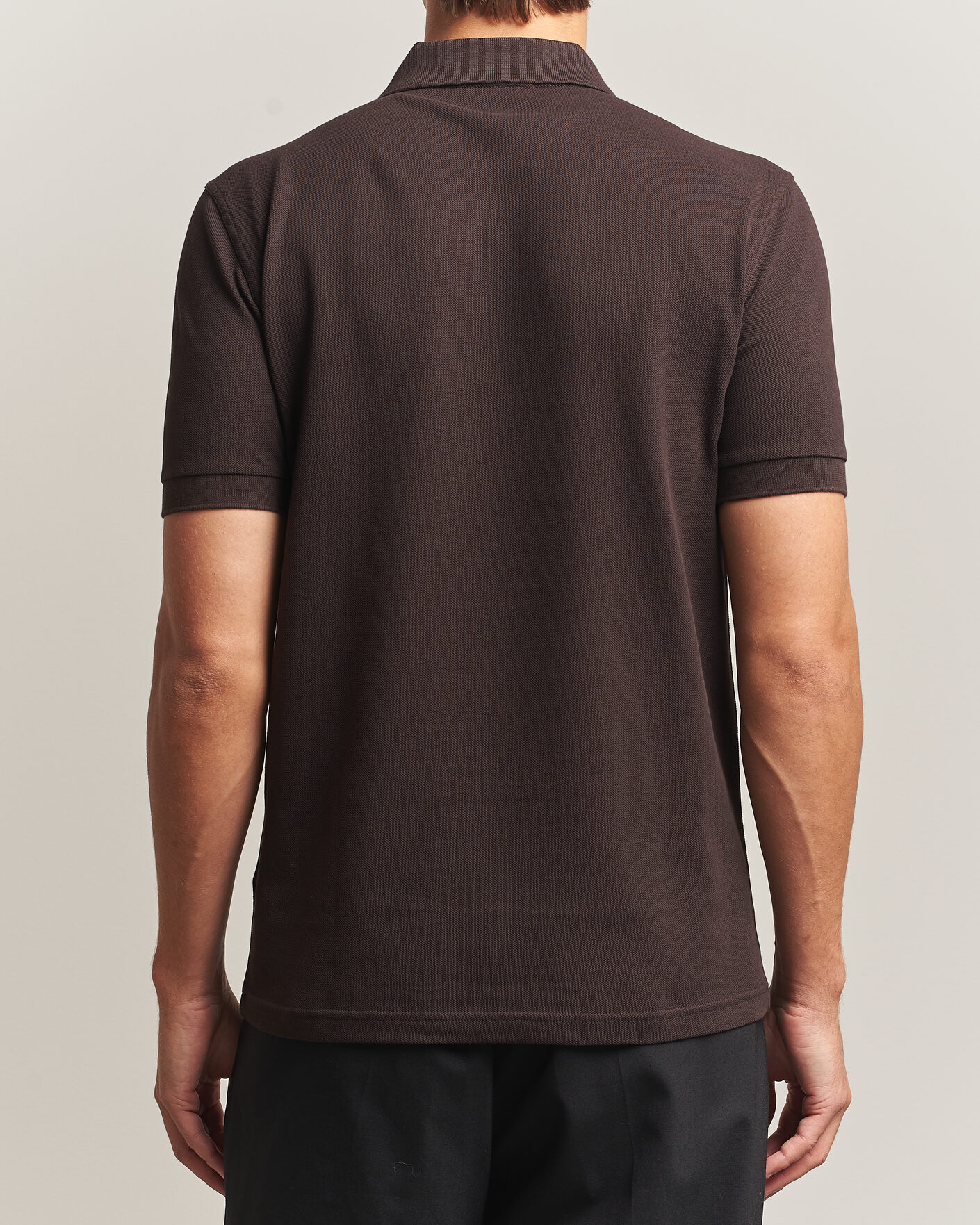 Homme | Polos | Fred Perry | Plain Polo Shirt Night Rich Brown