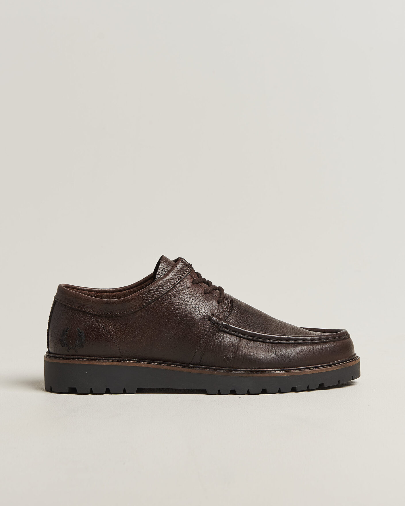 Homme | Derbies | Fred Perry | Kenny Grained Leather Derby Rich Brown