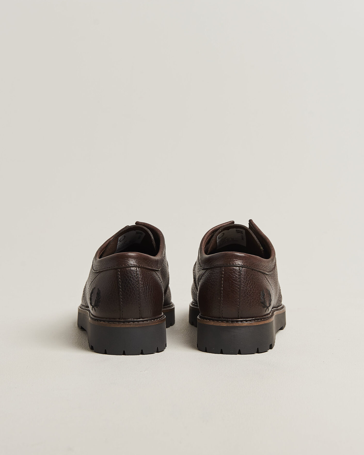 Homme | Derbies | Fred Perry | Kenny Grained Leather Derby Rich Brown