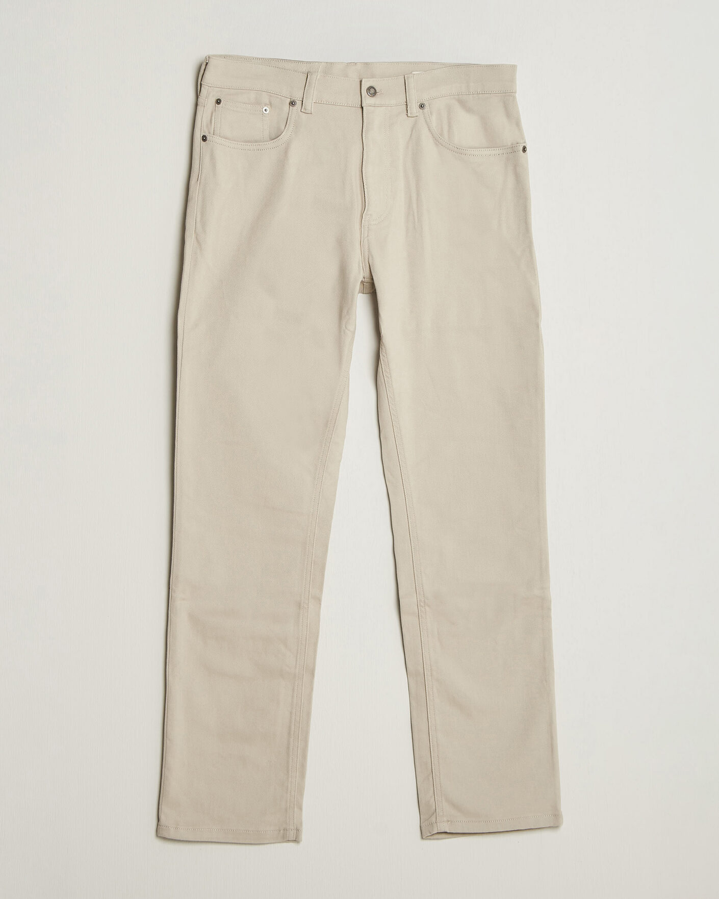 Homme | Pantalons | Gant | Regular Fit Soft Twill 5-Pocket Pants Clay Beige