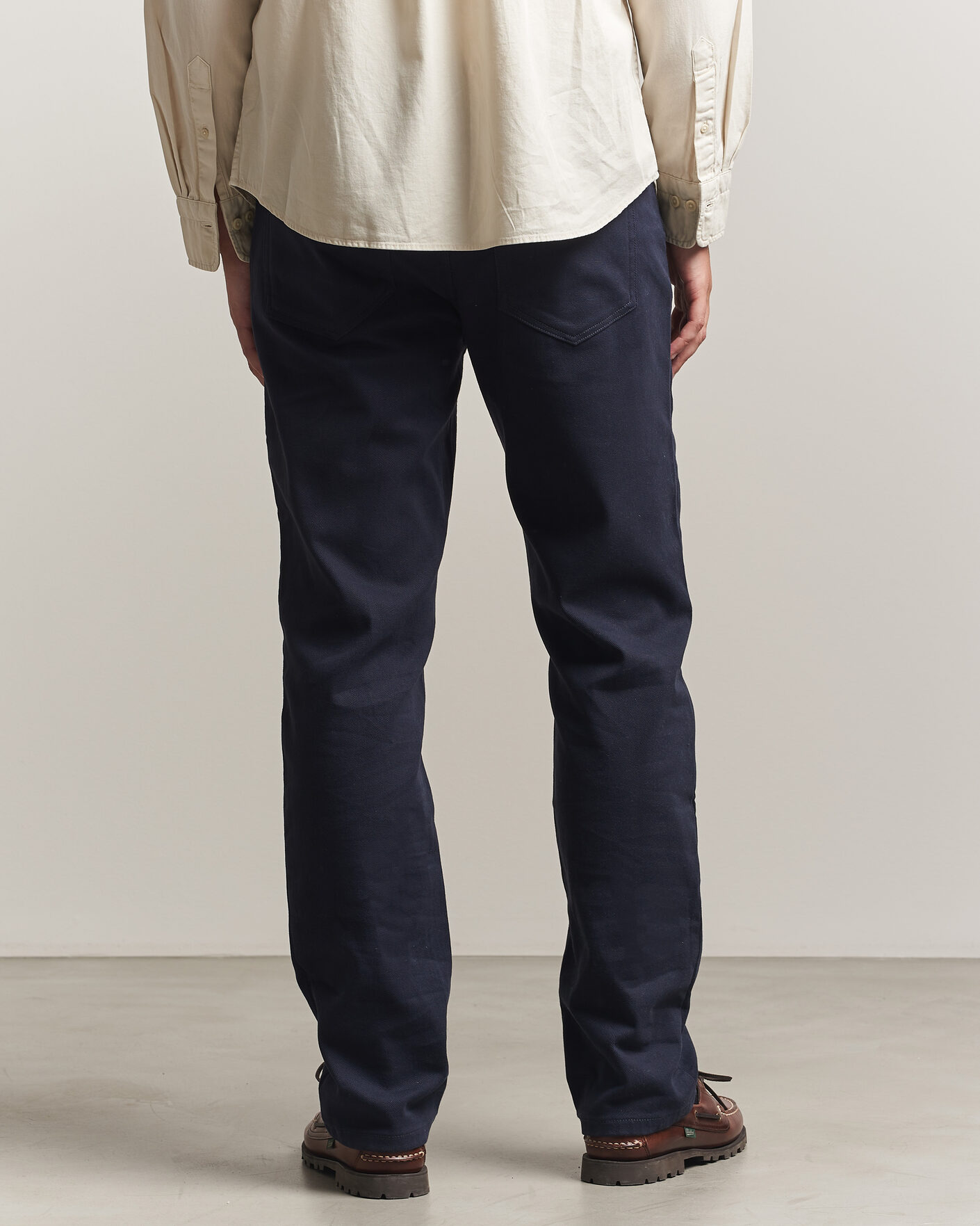 Homme | Pantalons | Gant | Regular Fit Soft Twill 5-Pocket Pants Evening Blue