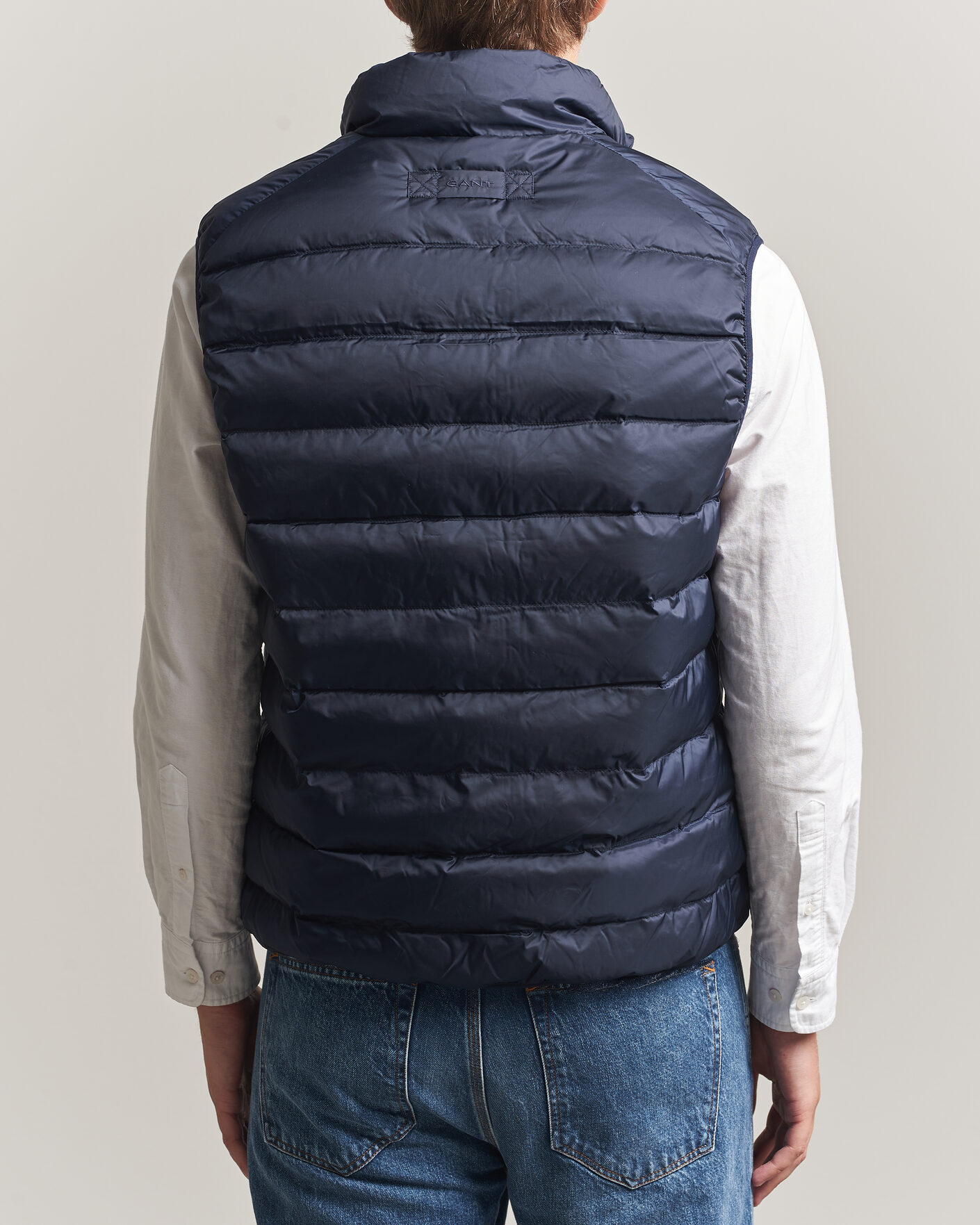 Homme | Gilets | Gant | Light Down Vest Evening Blue