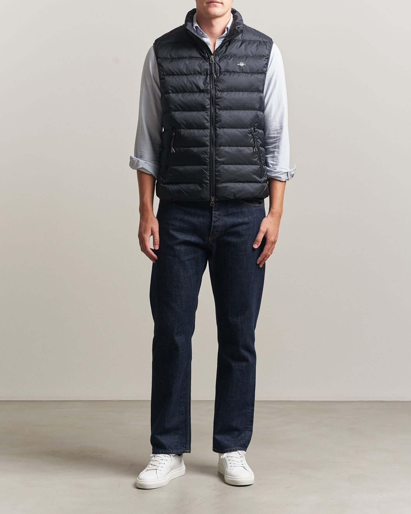 Heren | Gilets | Gant | Light Down Vest Black