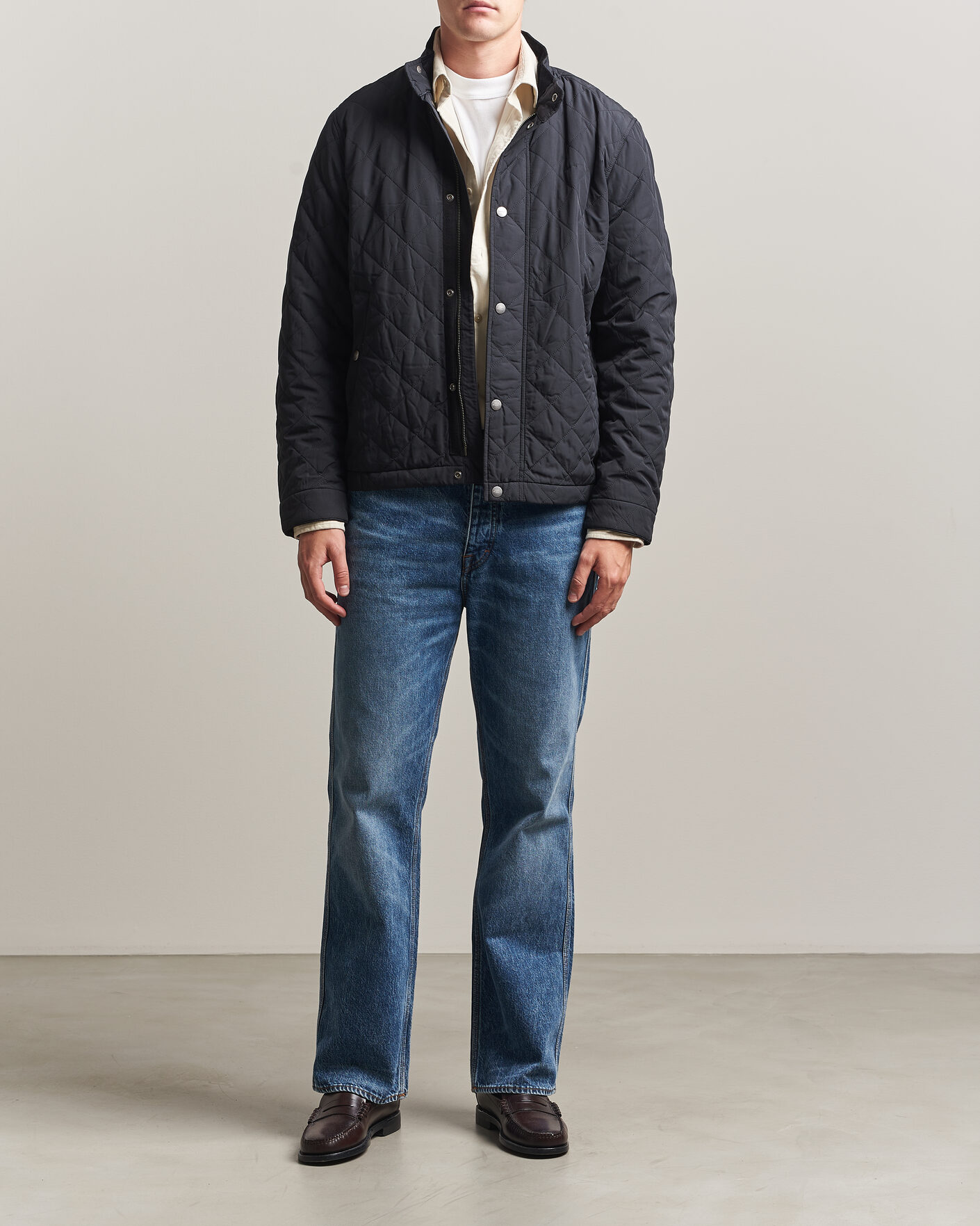 Homme | Manteaux Et Vestes | Gant | Classic Quilted Jacket Black