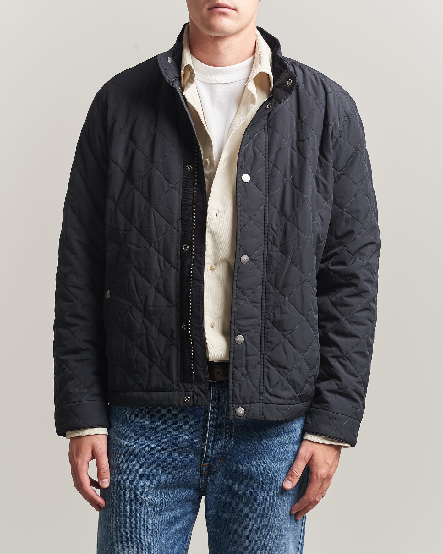 Homme | Manteaux Et Vestes | Gant | Classic Quilted Jacket Black