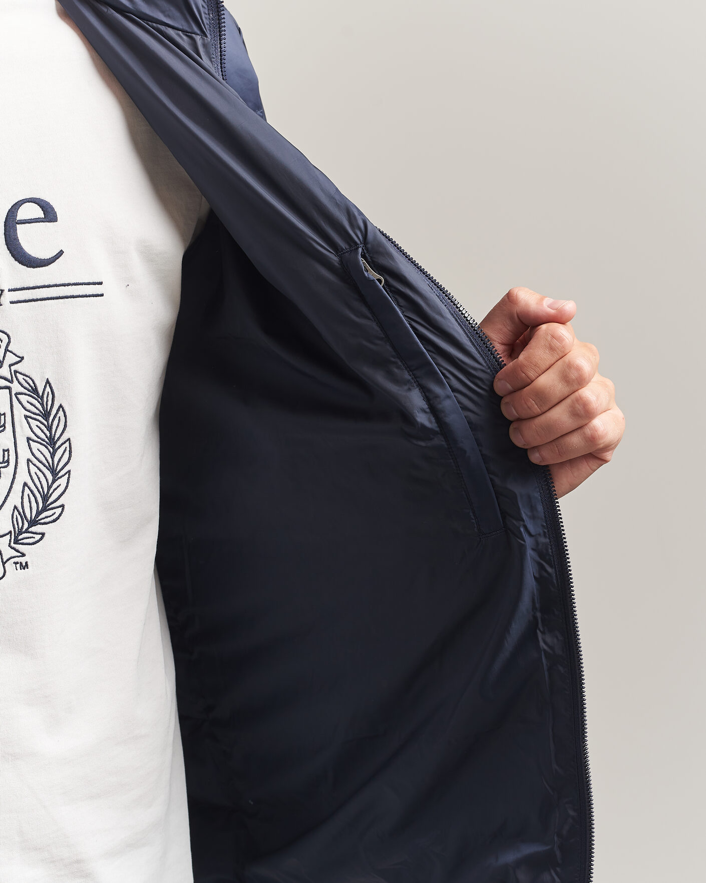 Homme | Manteaux Et Vestes | Gant | Light Down Jacket Evening Blue