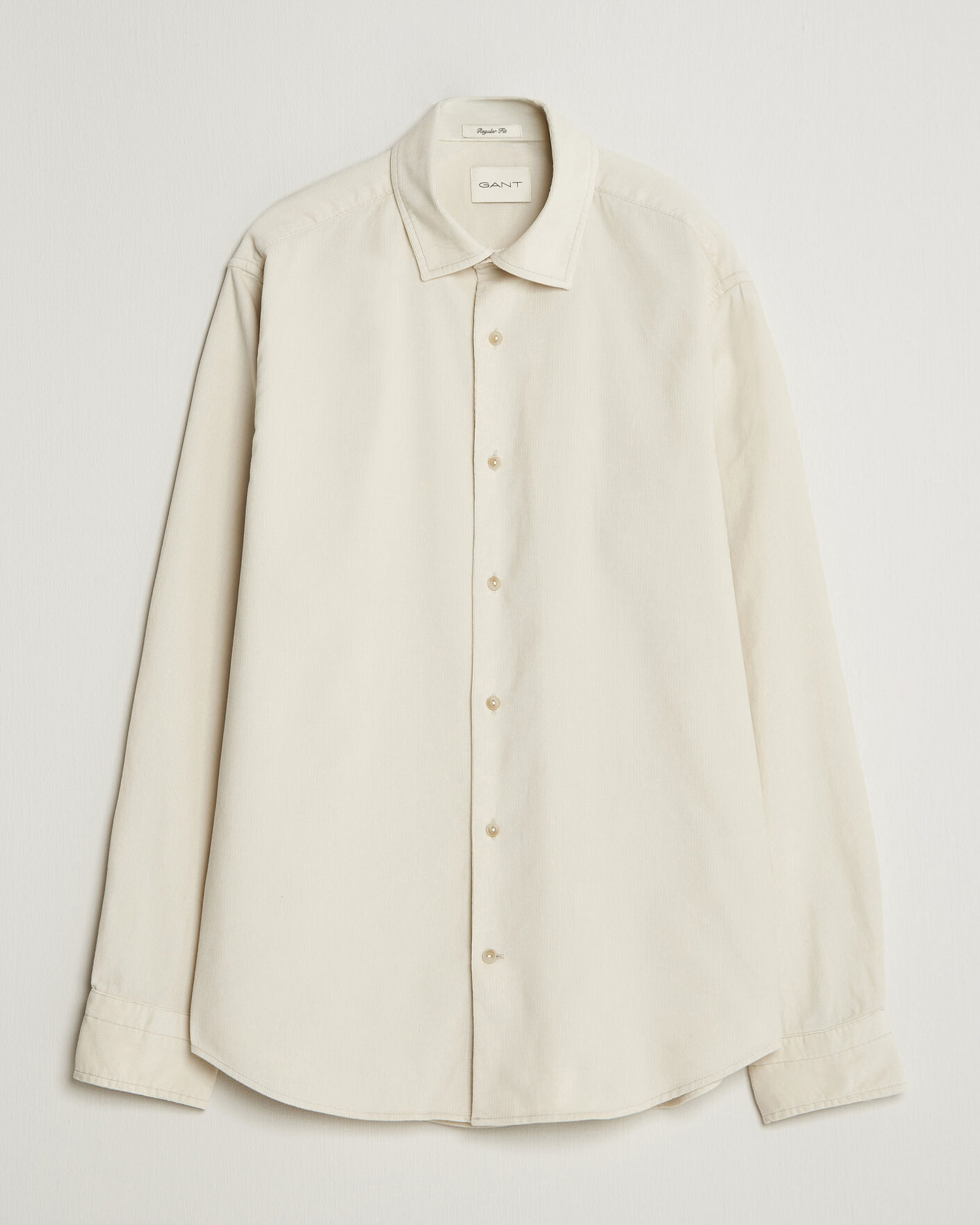 Homme | Chemises | Gant | Regular Fit Baby Cord Shirt Sand