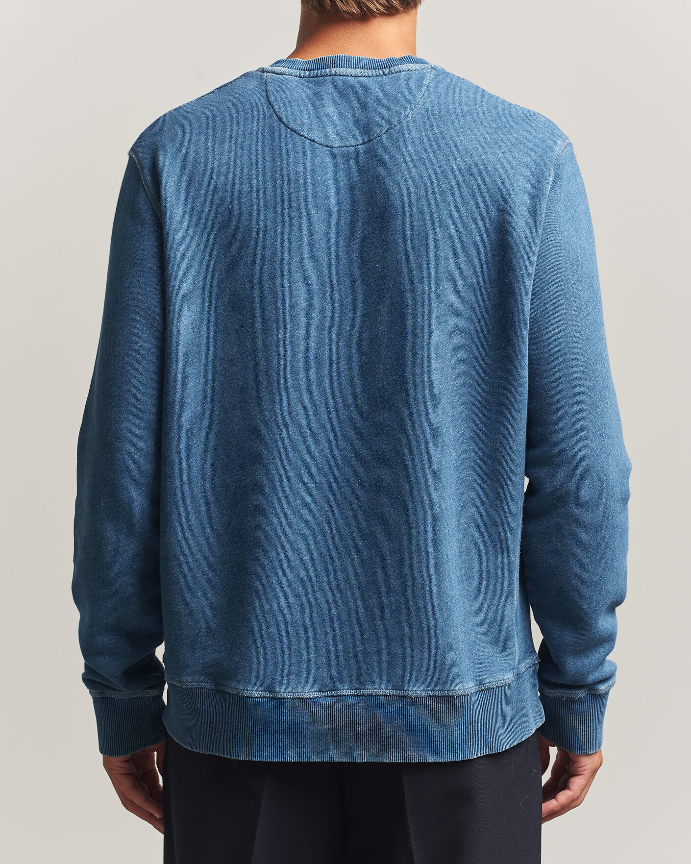 Heren | Truien | Gant | Vintage Crew Neck Sweatshirt Indigo