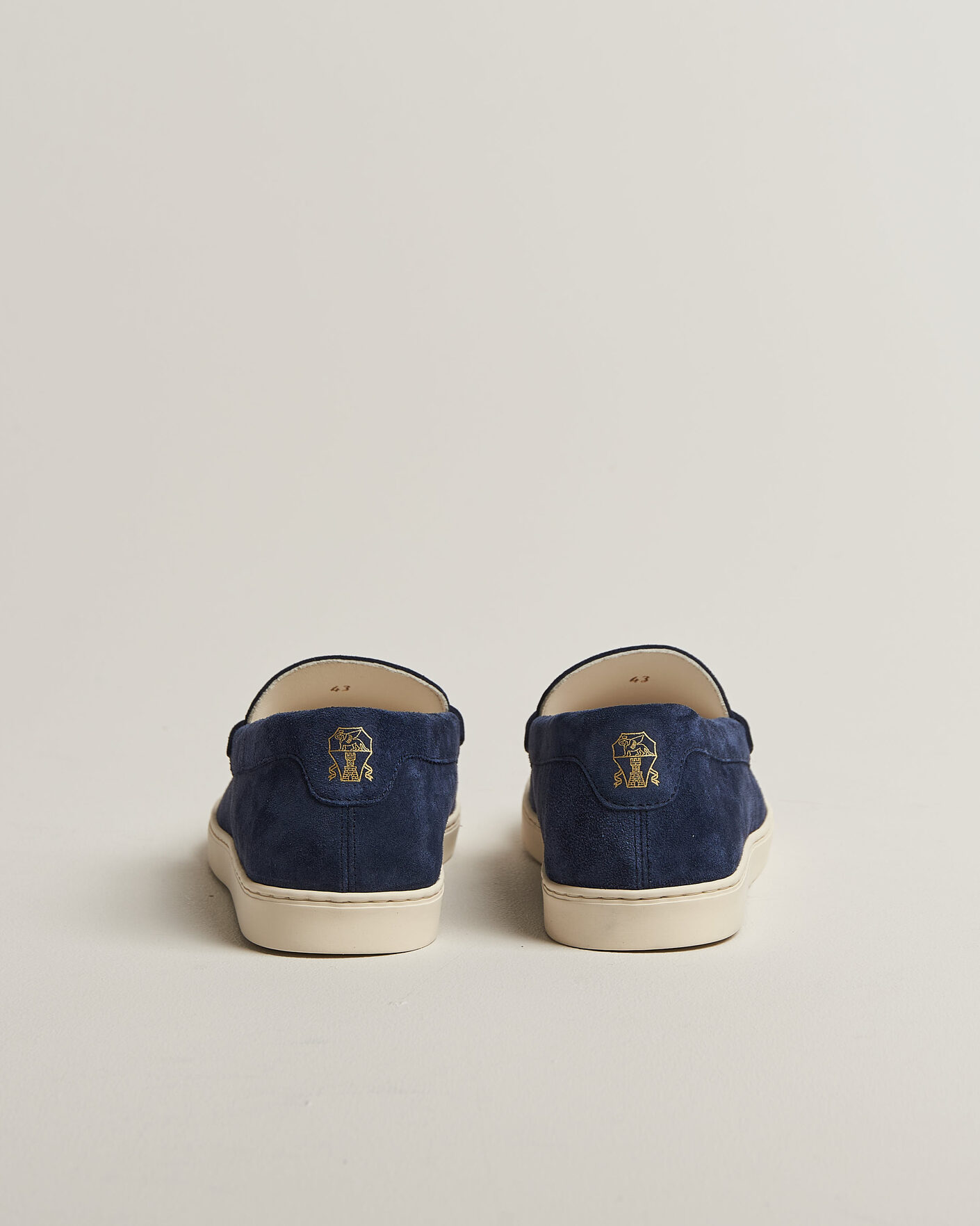 Heren | Instappers | Brunello Cucinelli | Penny Loafers Midnight Blue
