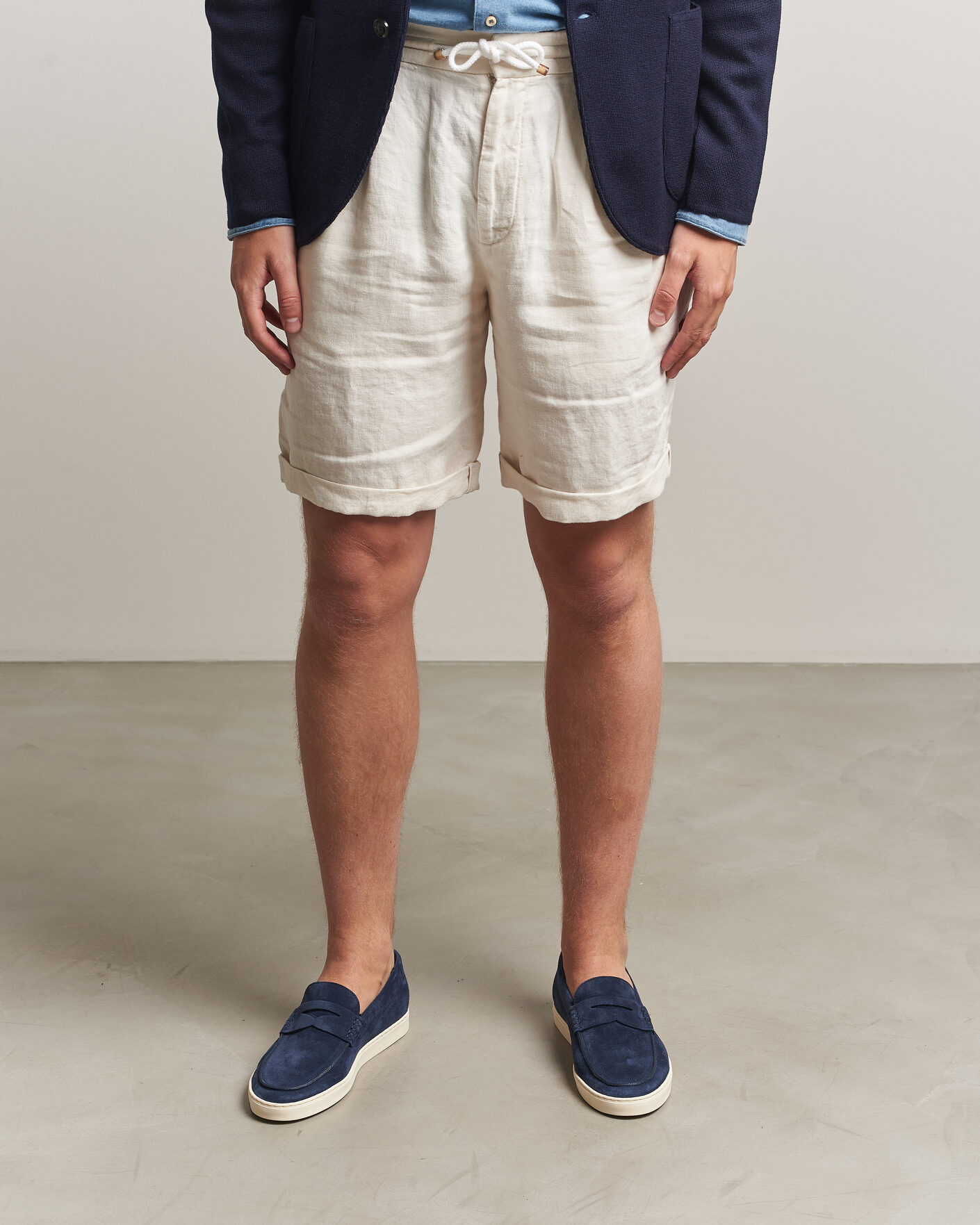 Heren | Instappers | Brunello Cucinelli | Penny Loafers Midnight Blue