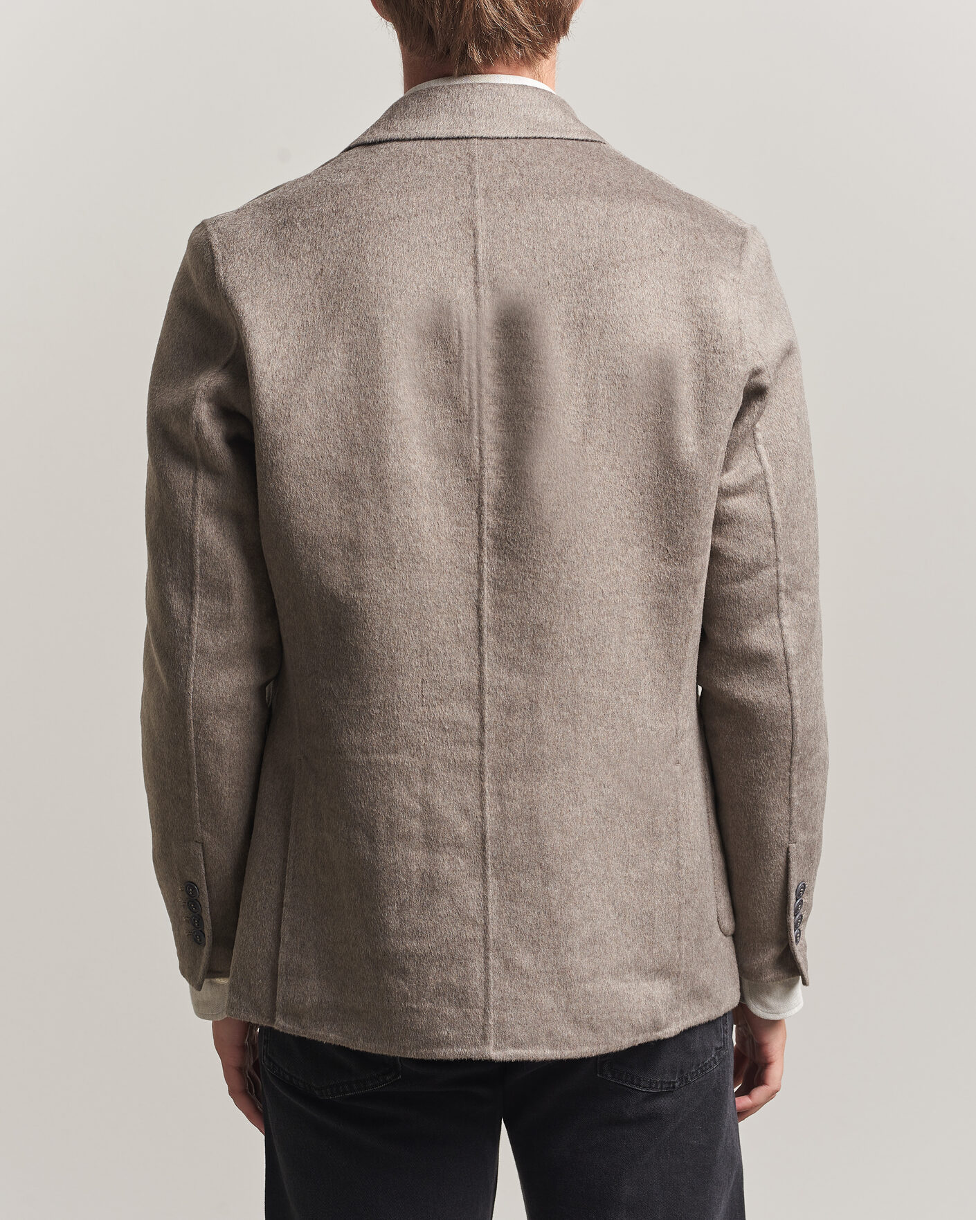Heren | Blazers | Gant | Handstitched Unlined Blazer Mist Taupe