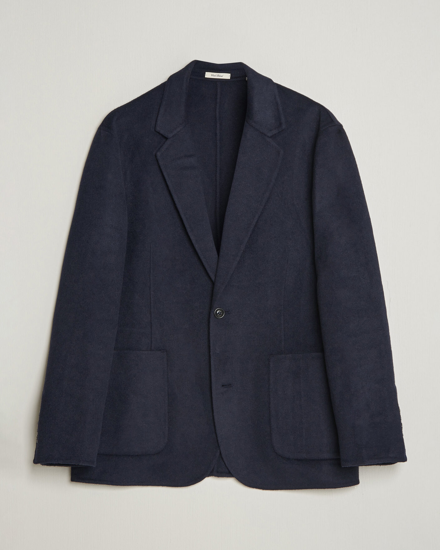Homme | Blazers | Gant | Handstitched Unlined Blazer Evening Blue