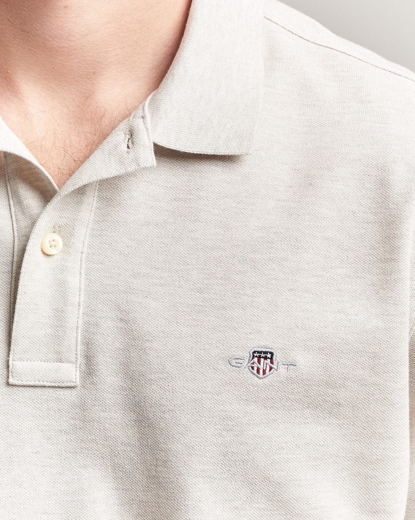 Heren | Polo's | Gant | The Original Polo Glacier Melange