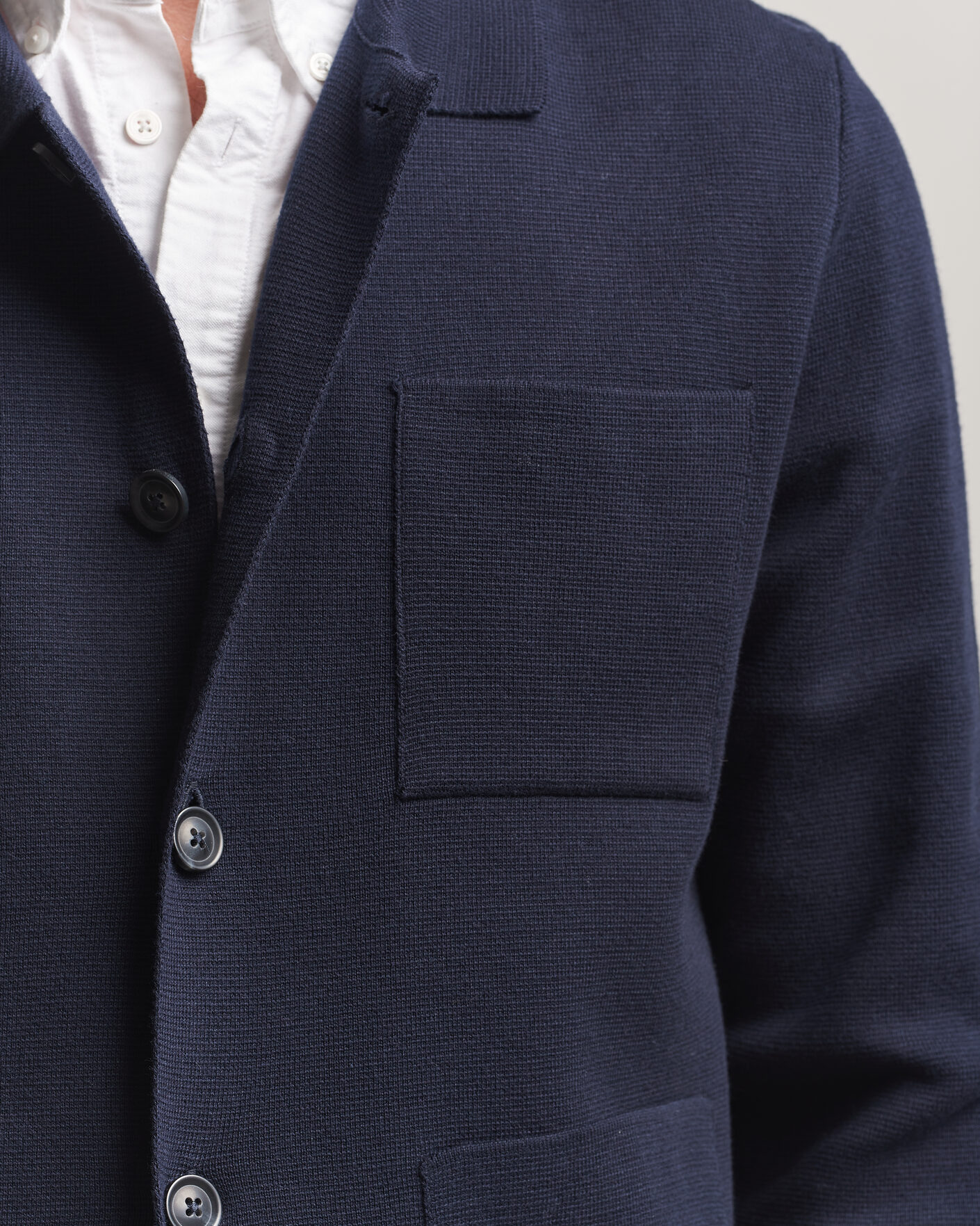 Homme | Pulls Et Tricots | Gant | Milano Knitted Cardigan Evening Blue