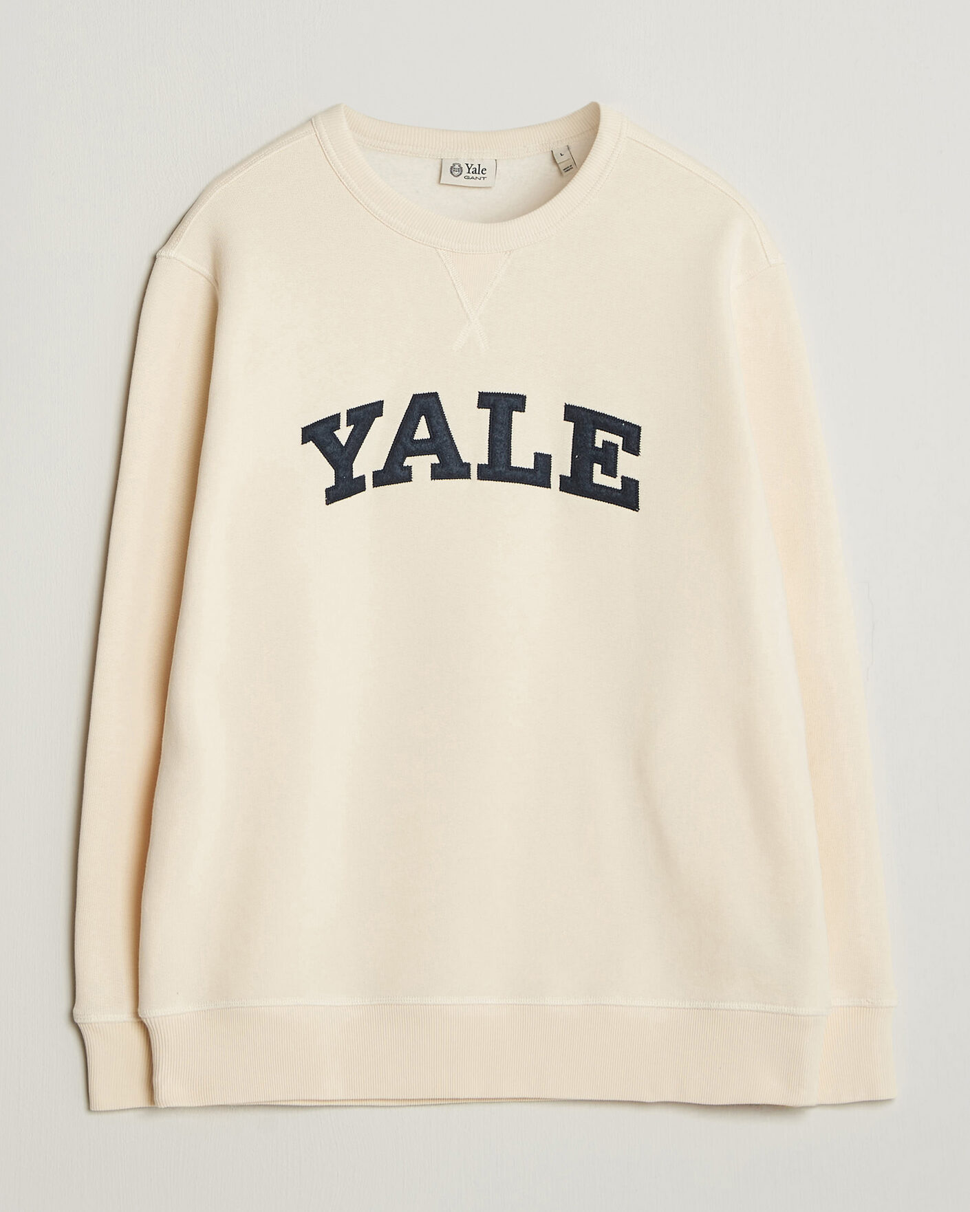 Heren | Truien | Gant | YALE Crew Neck Sweatshirt Cream