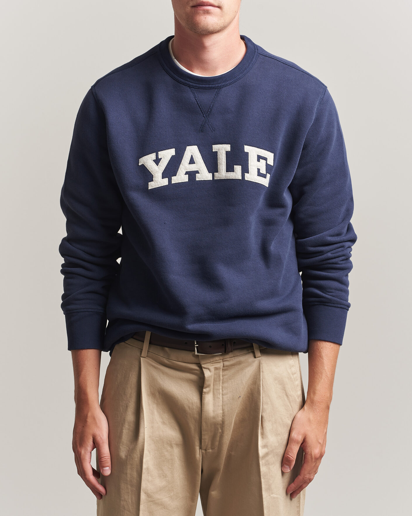 Heren | Truien | Gant | YALE Crew Neck Sweatshirt Marine