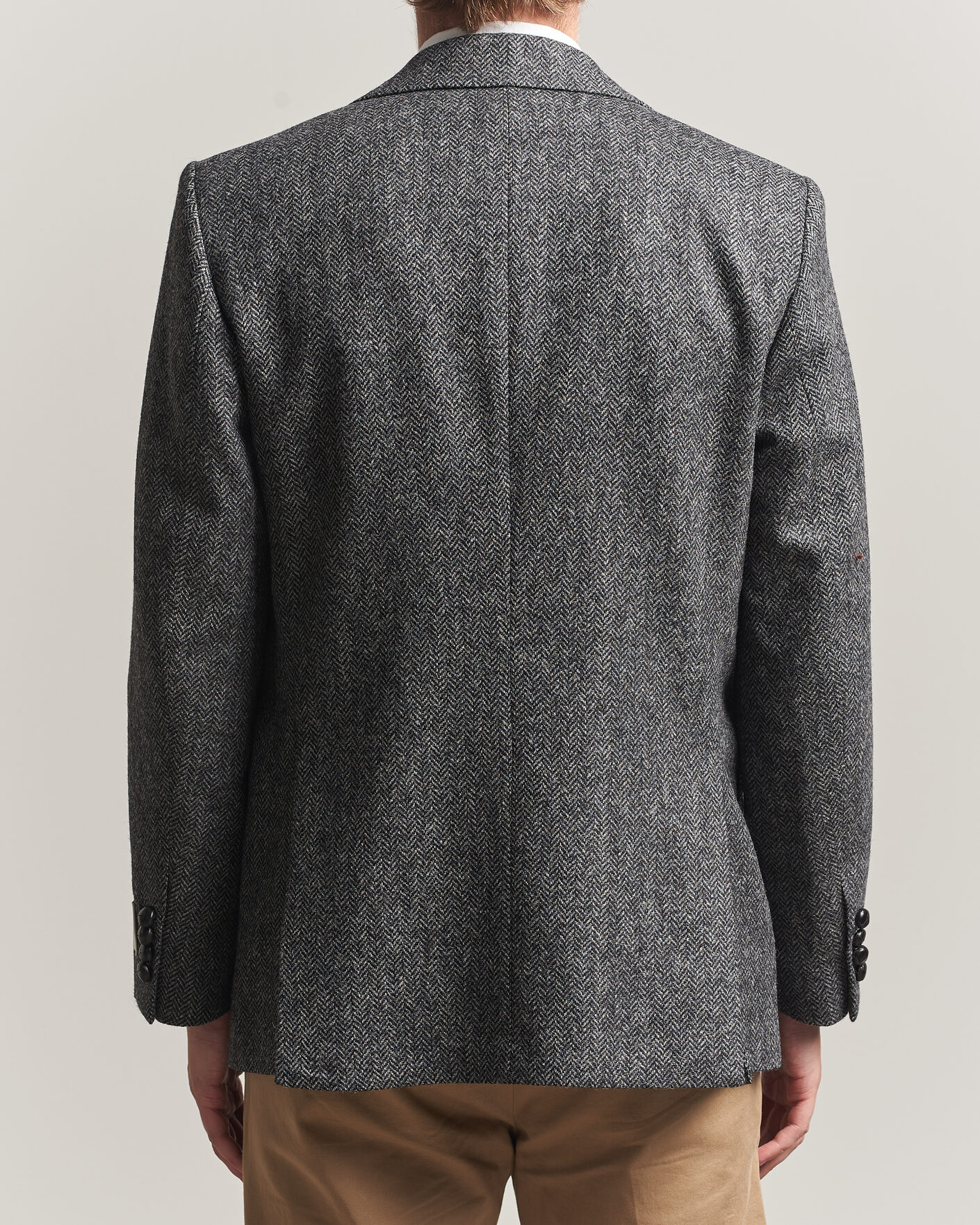 Homme | Blazers | Gant | YALE Tweed Blazer Black Grey