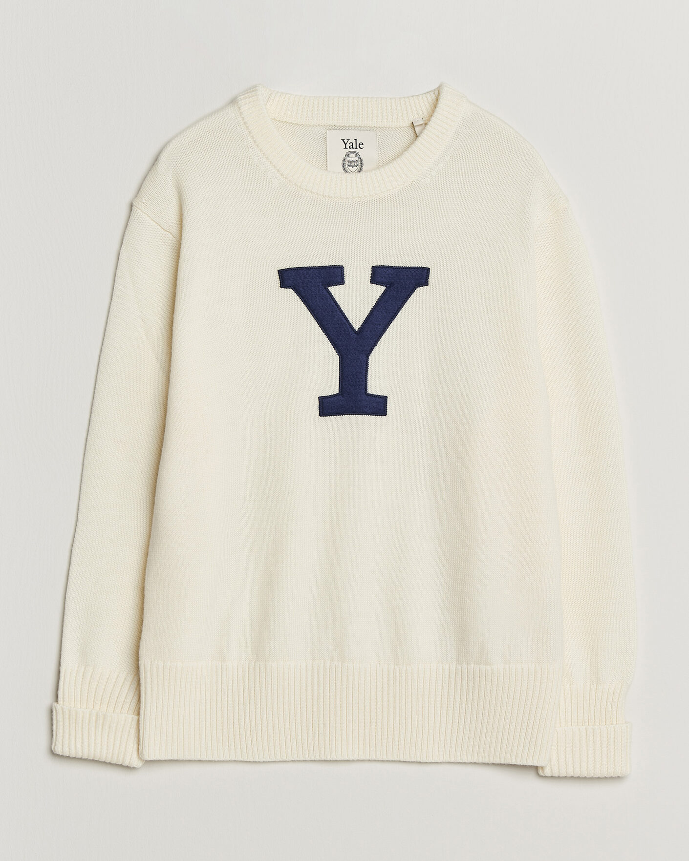 Homme | Pulls Et Tricots | Gant | YALE Merino Crew Neck Cream