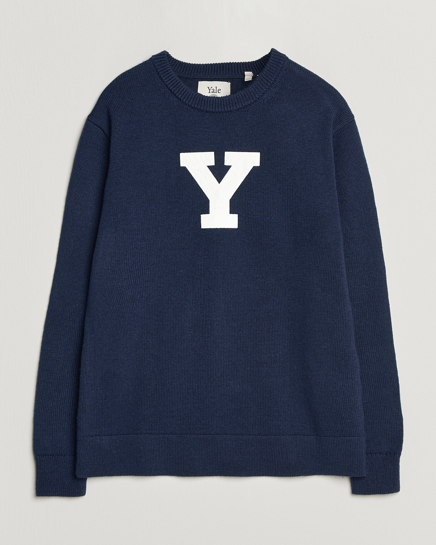 Homme | Pulls Et Tricots | Gant | YALE Merino Crew Neck Marine