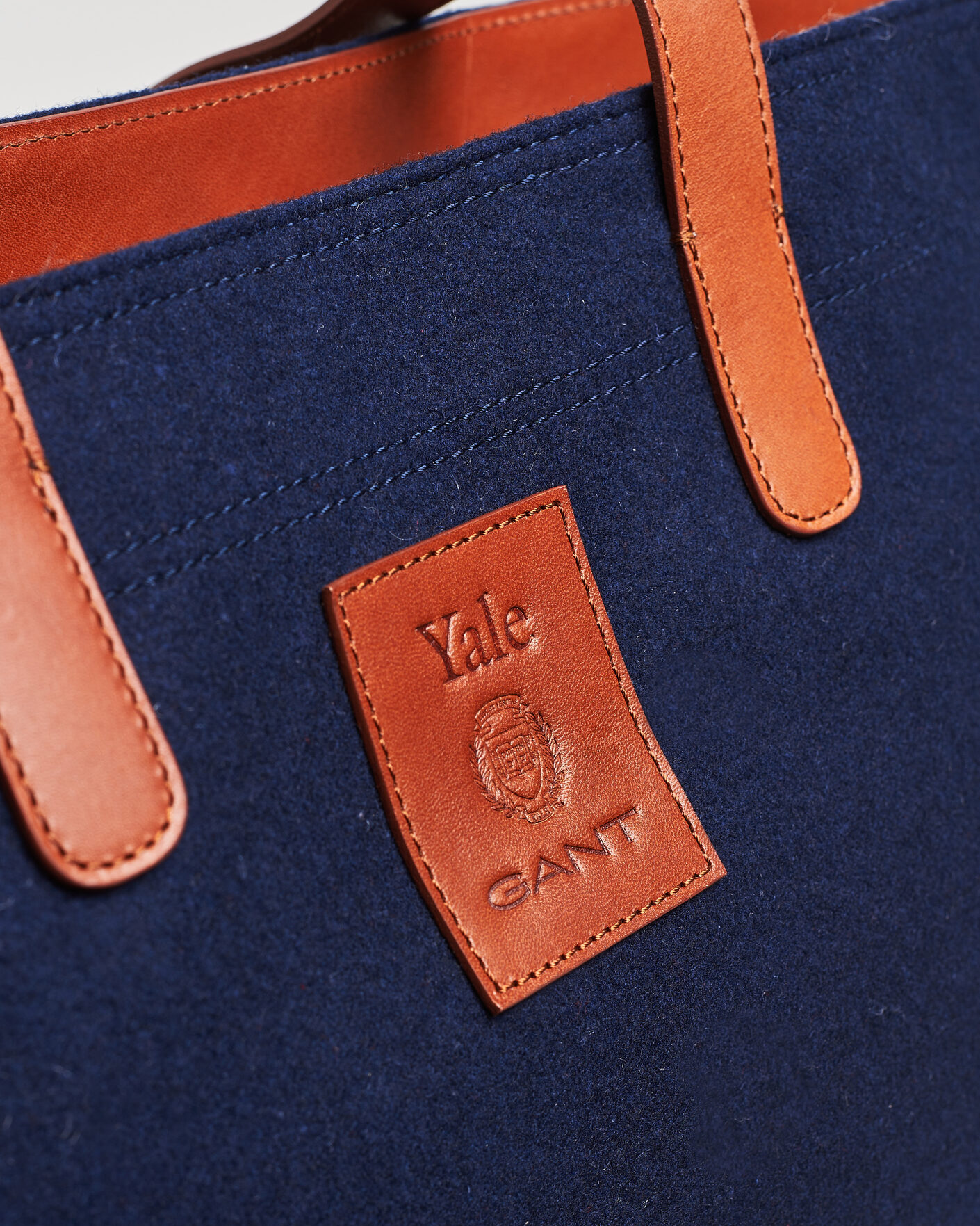 Heren | Tassen | Gant | YALE Melton Tote Bag Marine