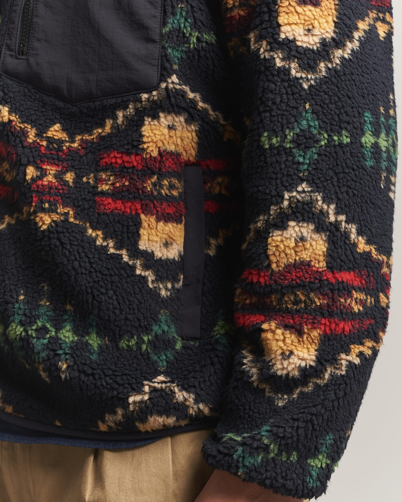 Homme | Pulls Et Tricots | Pendleton | Jacquard Sherpa Fleece Four Corners