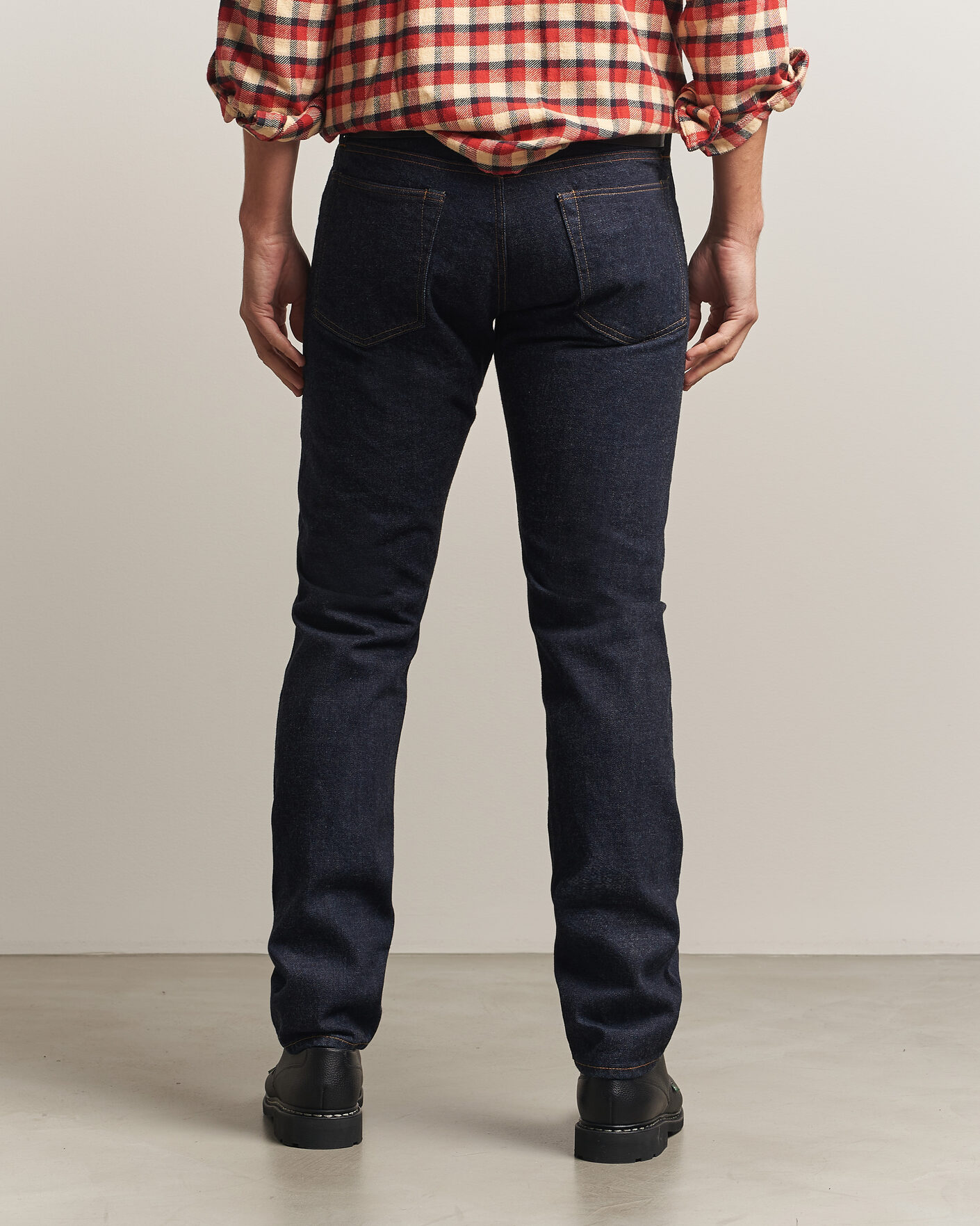 Heren | Jeans | RRL | Slim Fit Selvedge Jeans East/West Rinse