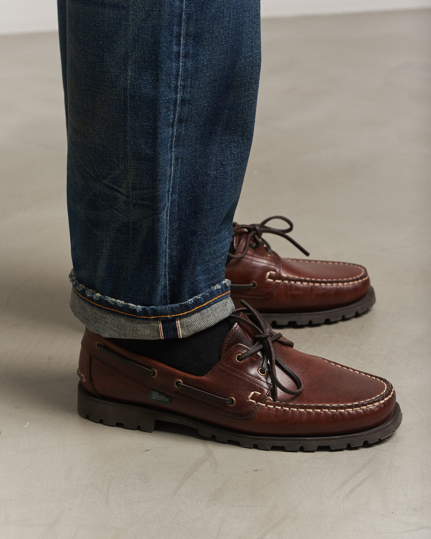 Heren | Jeans | RRL | Straight Leg Selvedge Jeans Hawley Wash