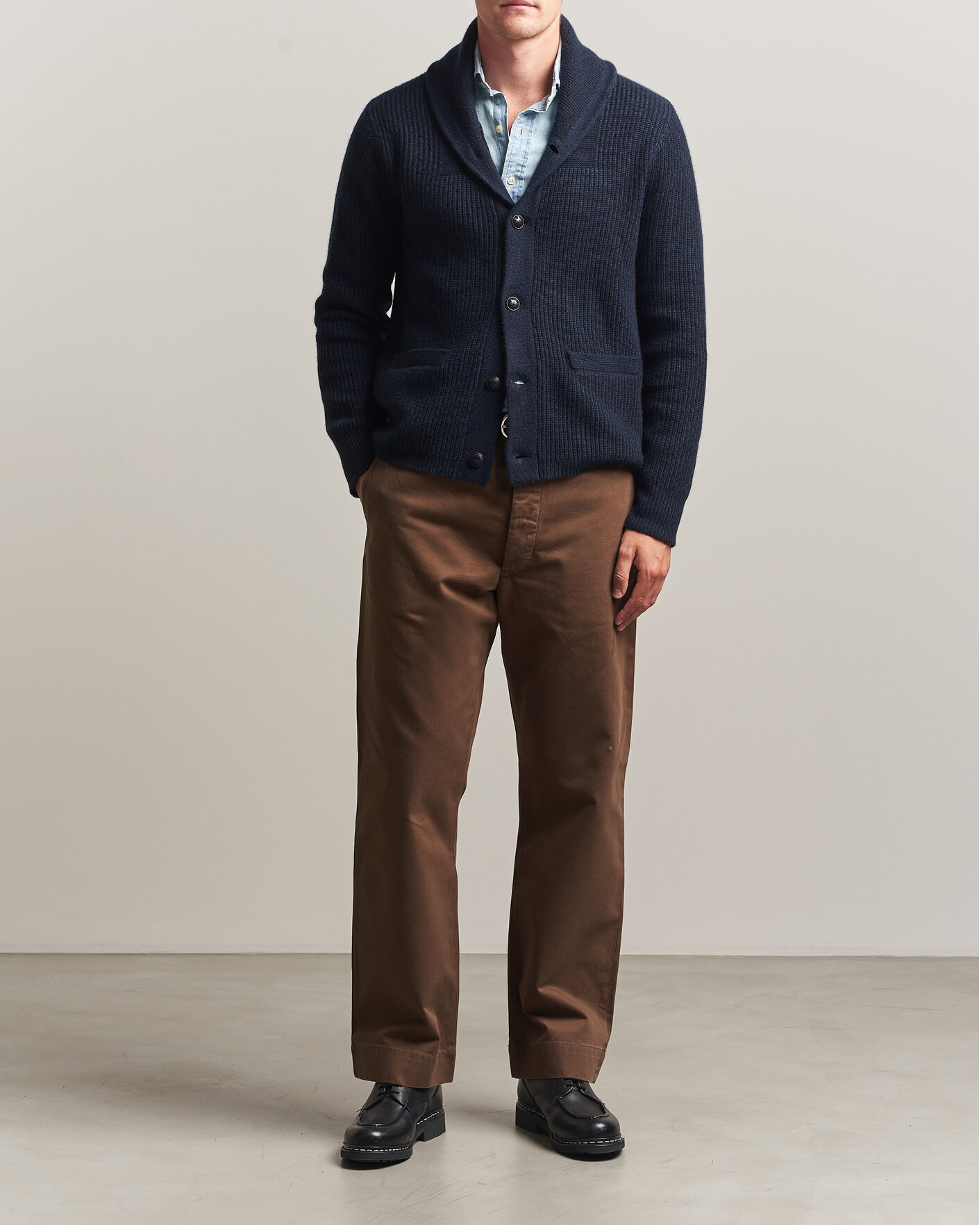 Heren | Broeken | RRL | Field Chino Dark Brown