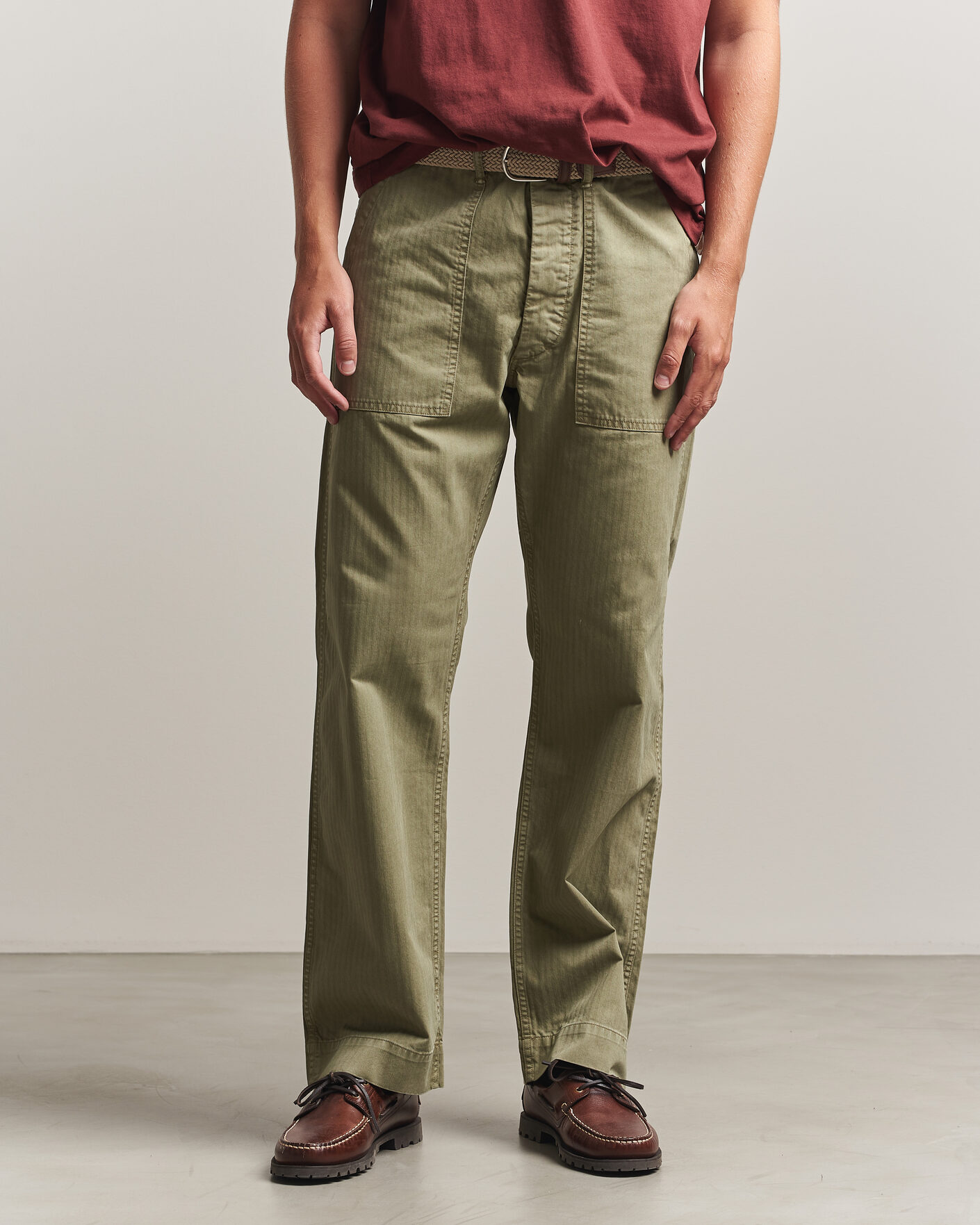 Heren | Broeken | RRL | Army Utility Pants Brewster Green