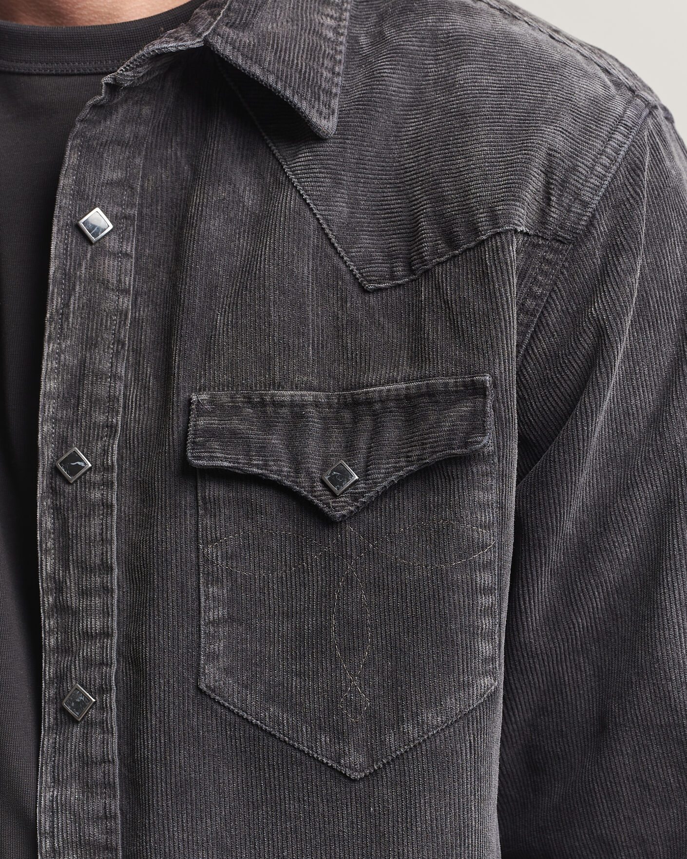 Heren | Overhemden | RRL | Buffalo Western Shirt Black