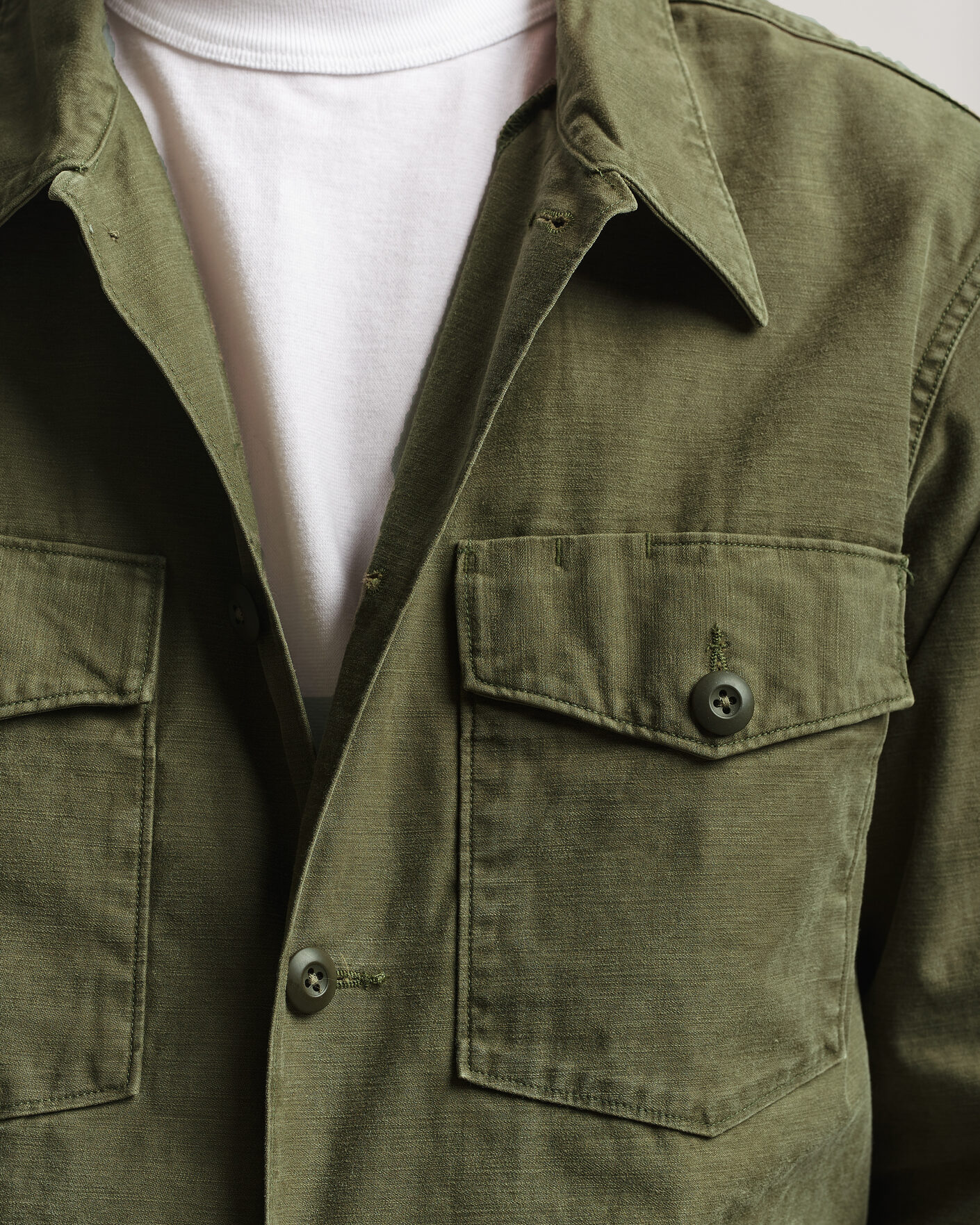 Heren | Overhemden | RRL | Regiment Overshirt Olive
