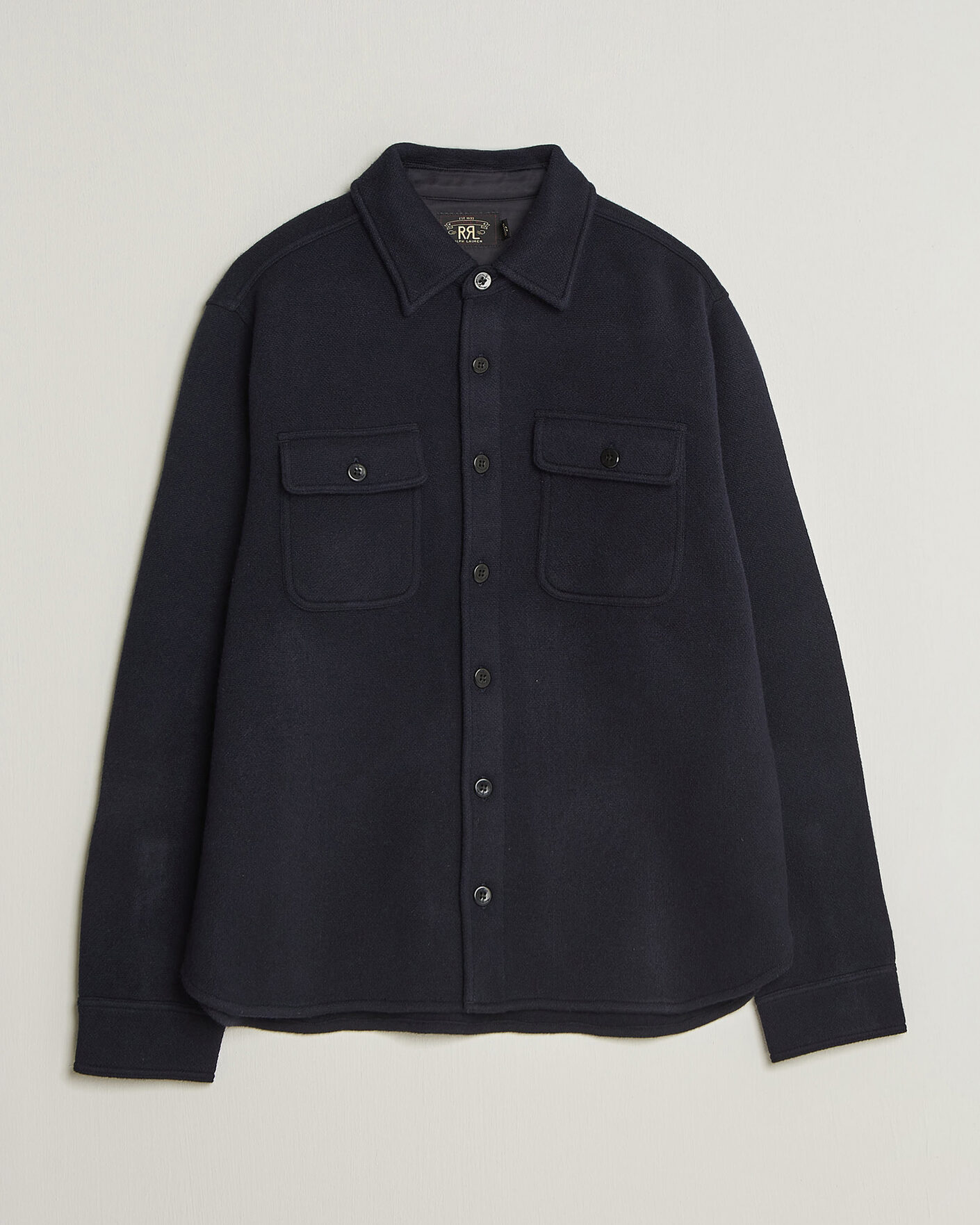 Homme | Chemises | RRL | CPO Cardigan Shirt Navy